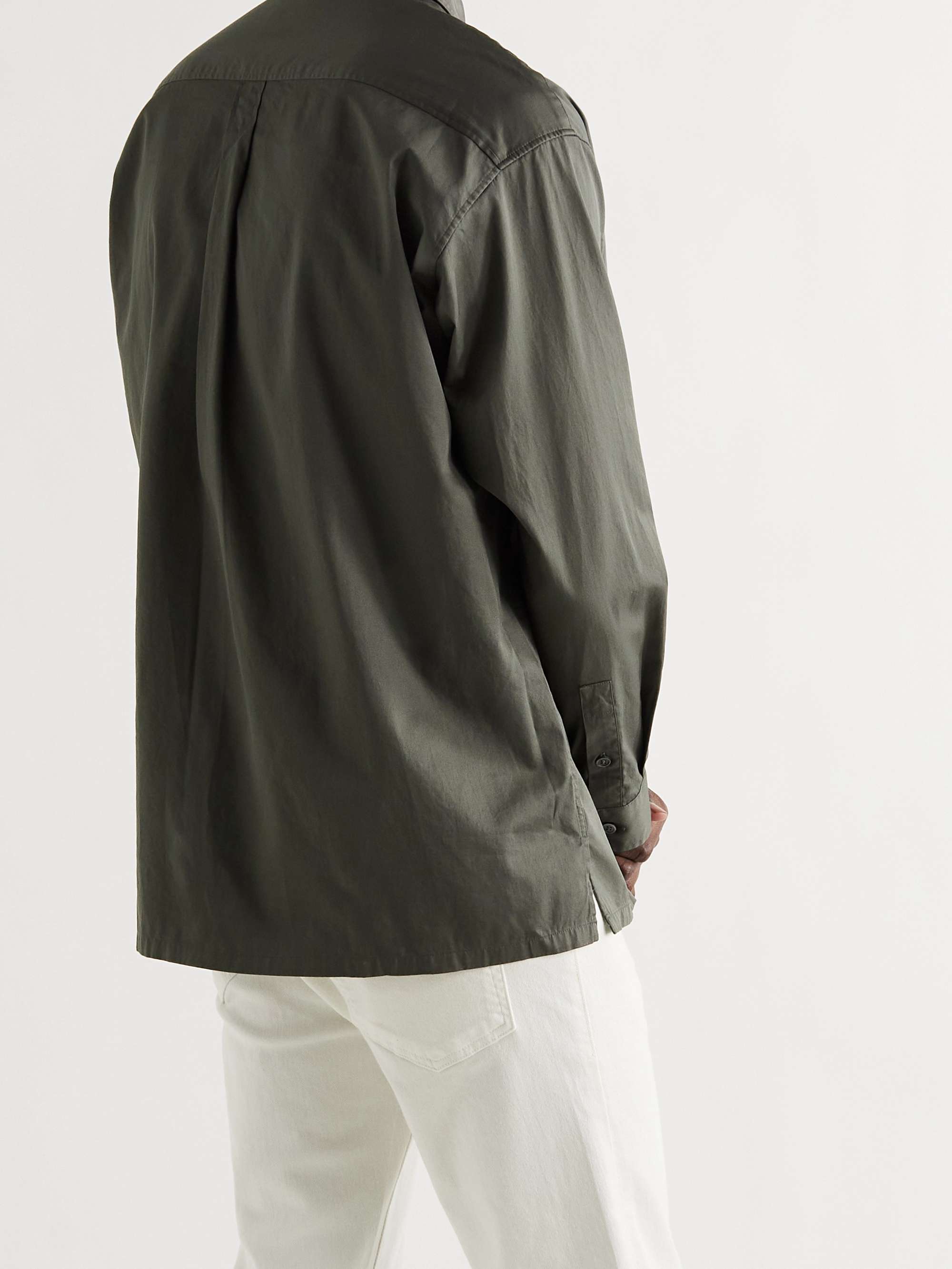 FRAME Cotton-Poplin Shirt