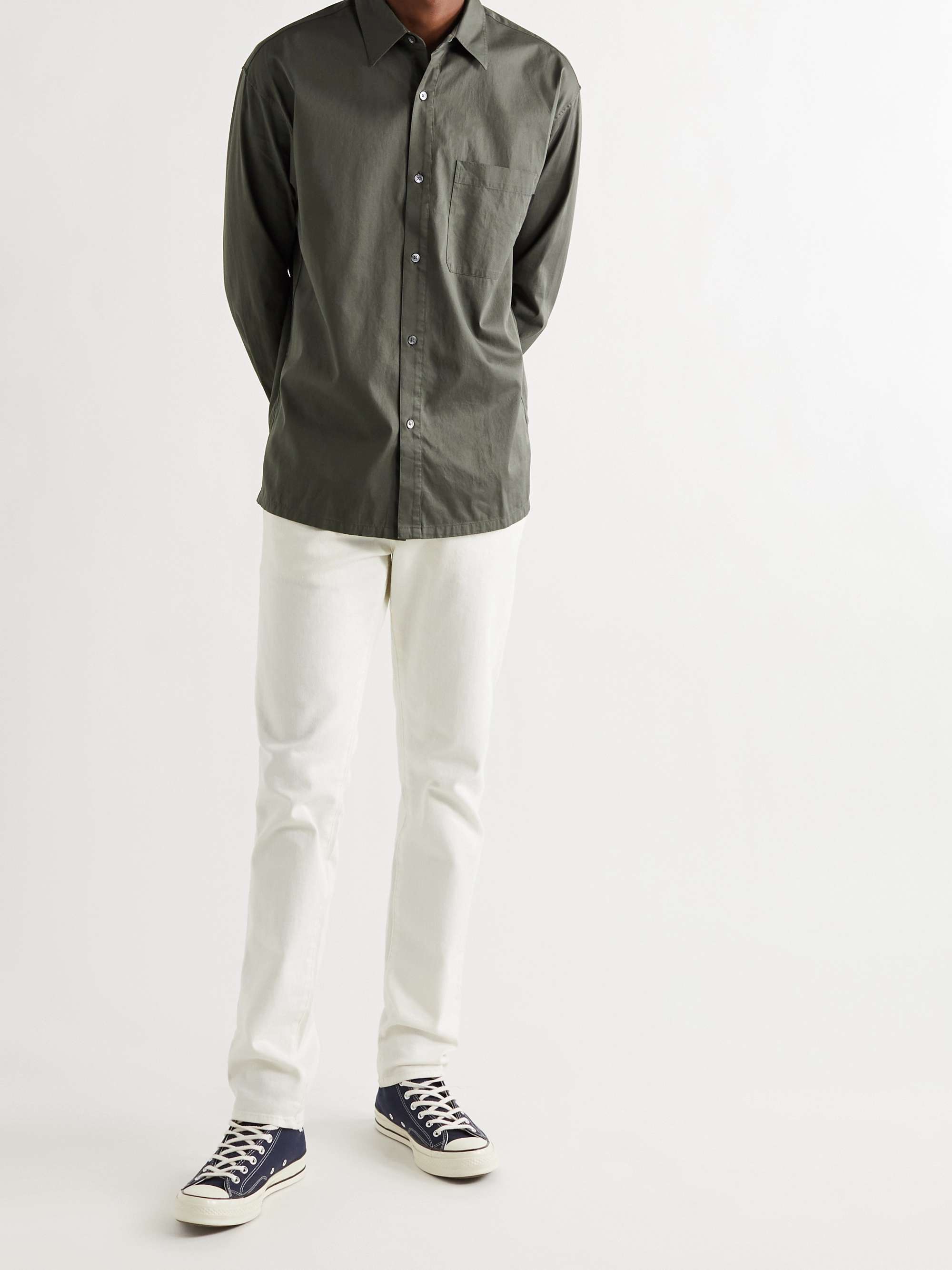 FRAME Cotton-Poplin Shirt