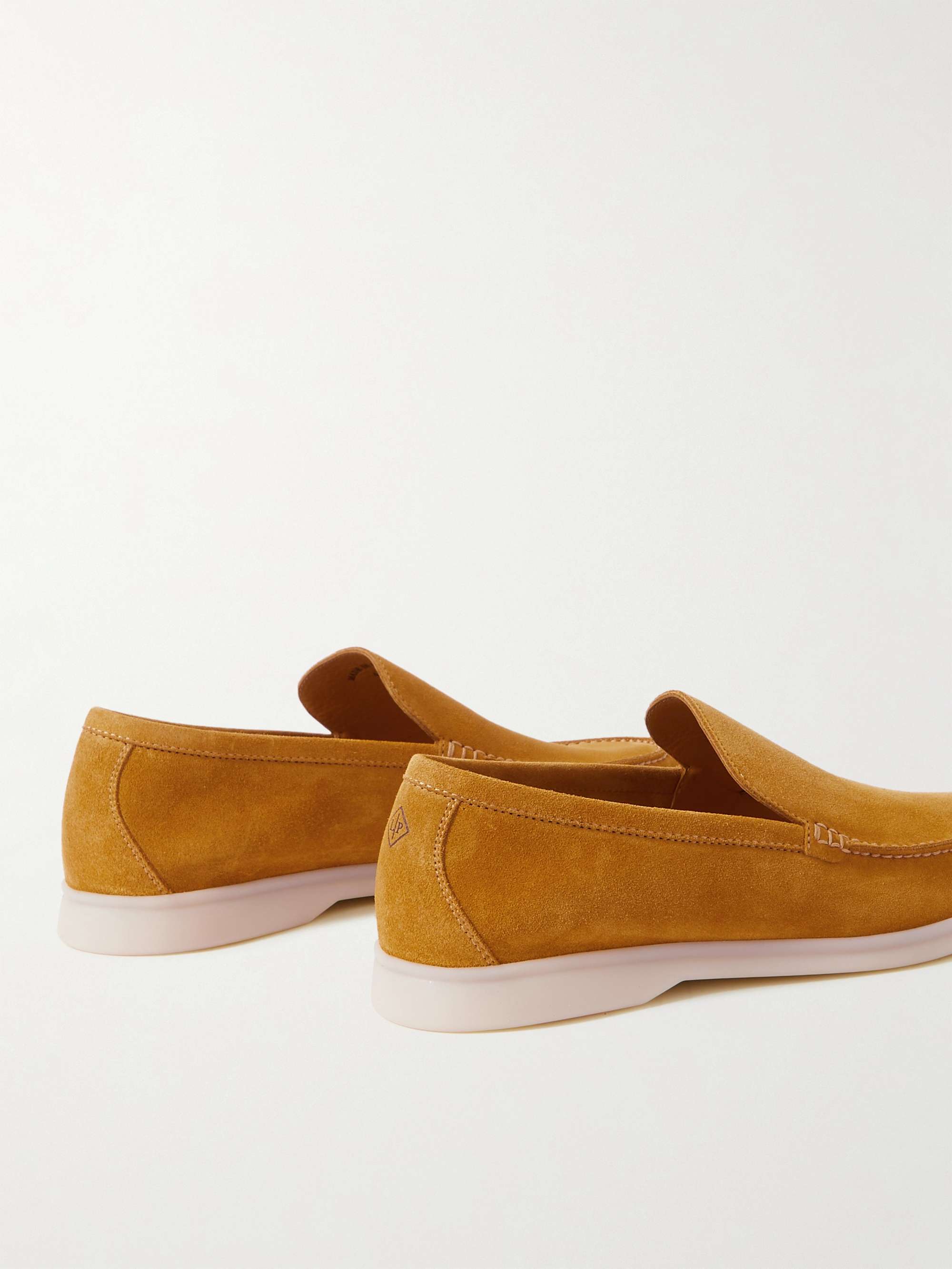 LORO PIANA Summer Walk Suede Loafers