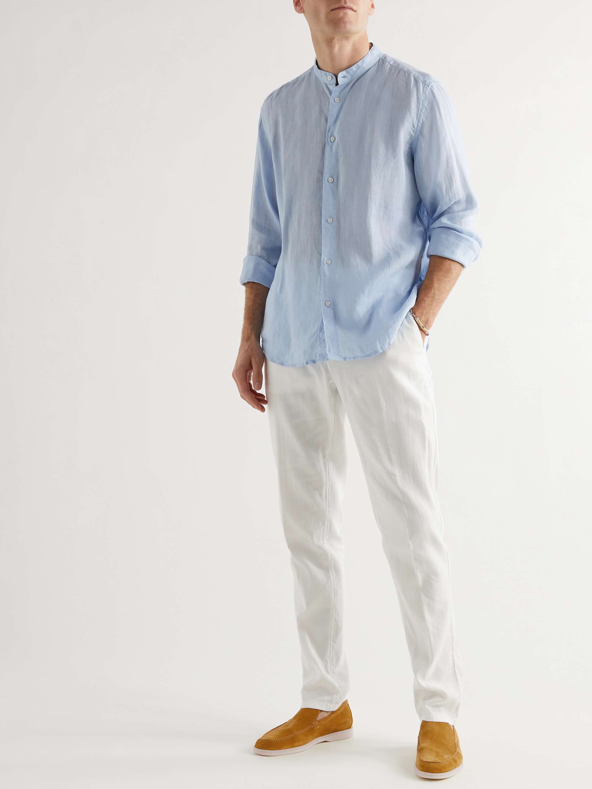 LORO PIANA Summer Walk Suede Loafers