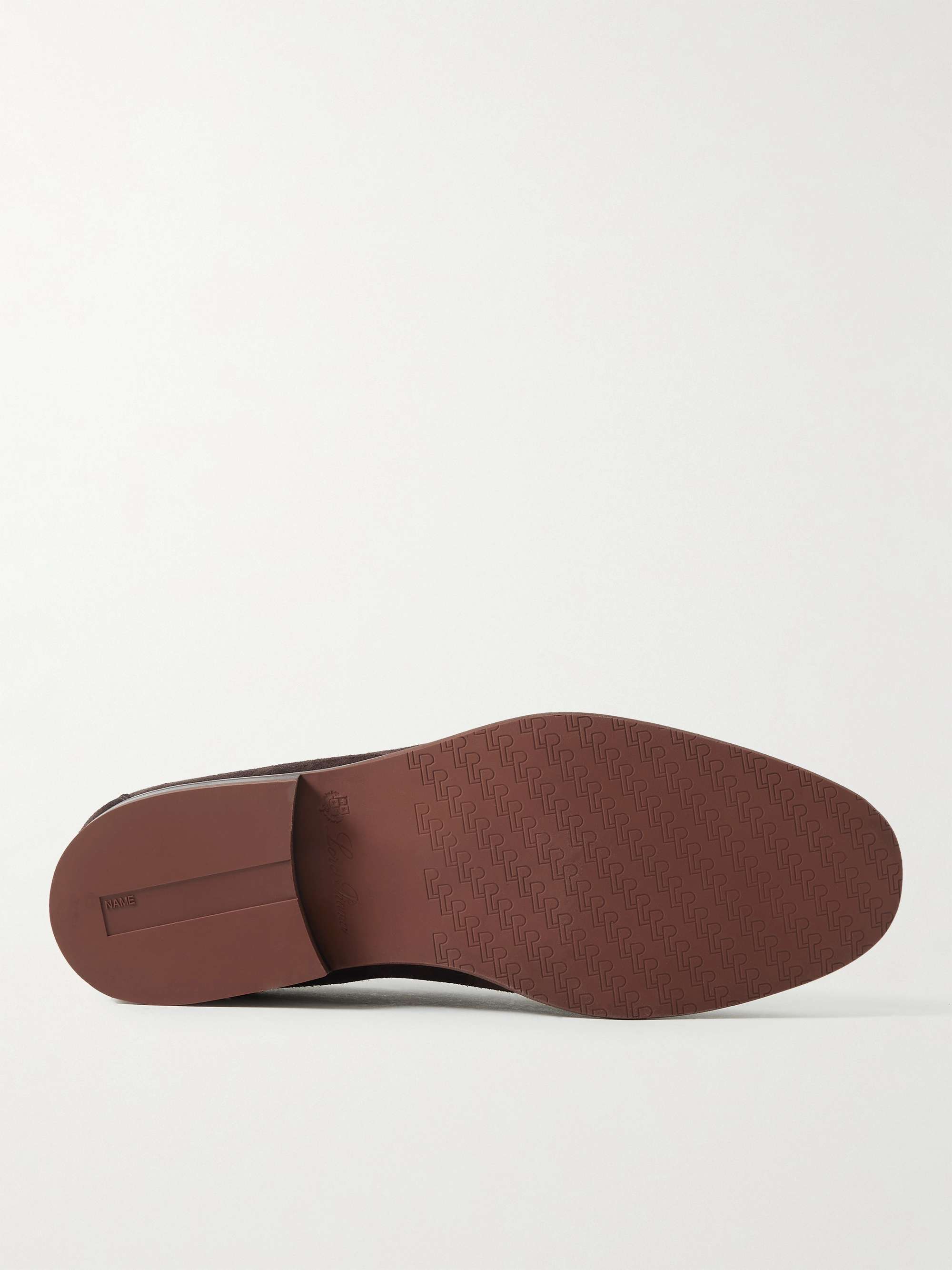 LORO PIANA City Suede Loafers