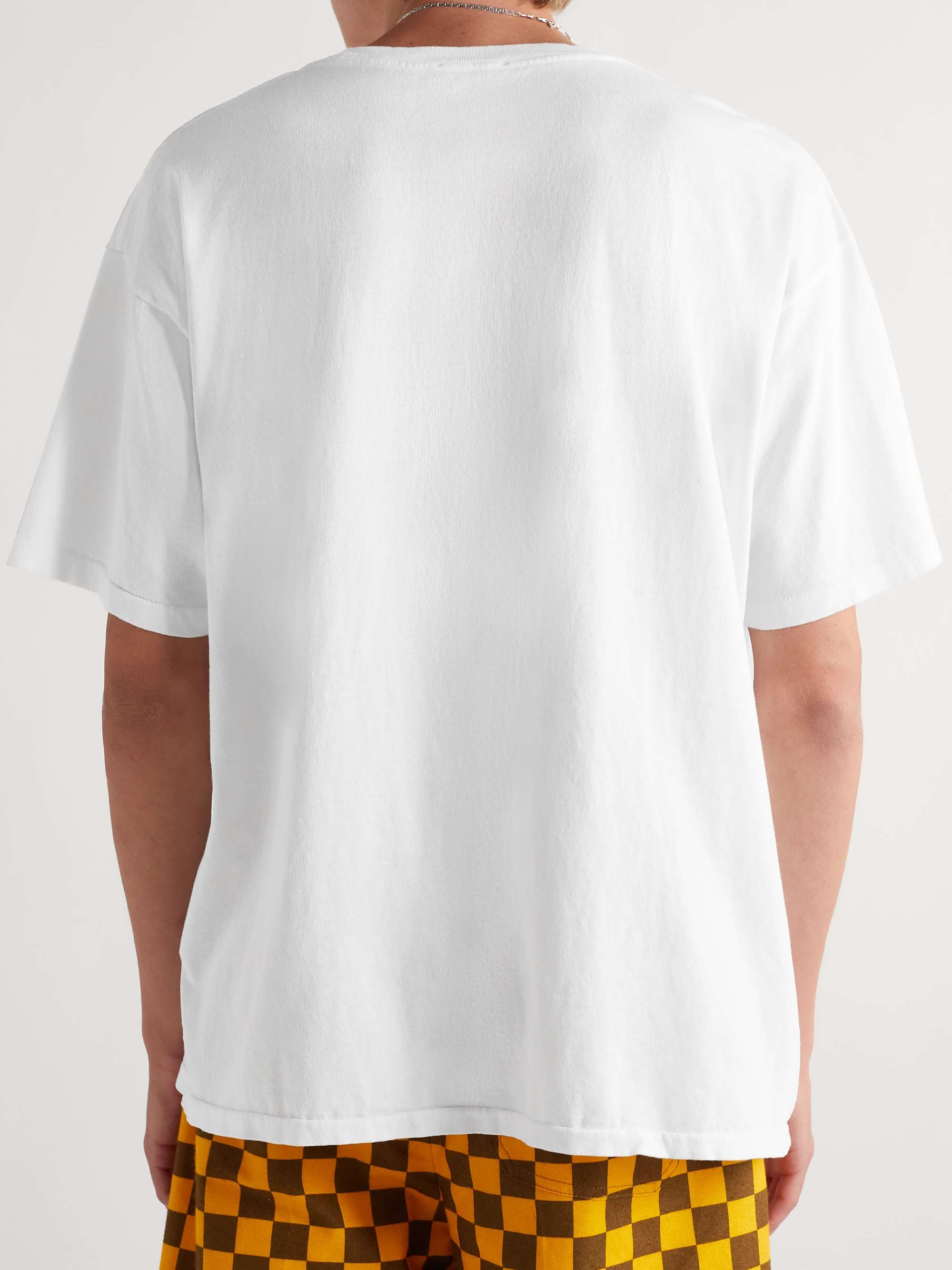 BODE Embroidered Cotton-Jersey T-Shirt