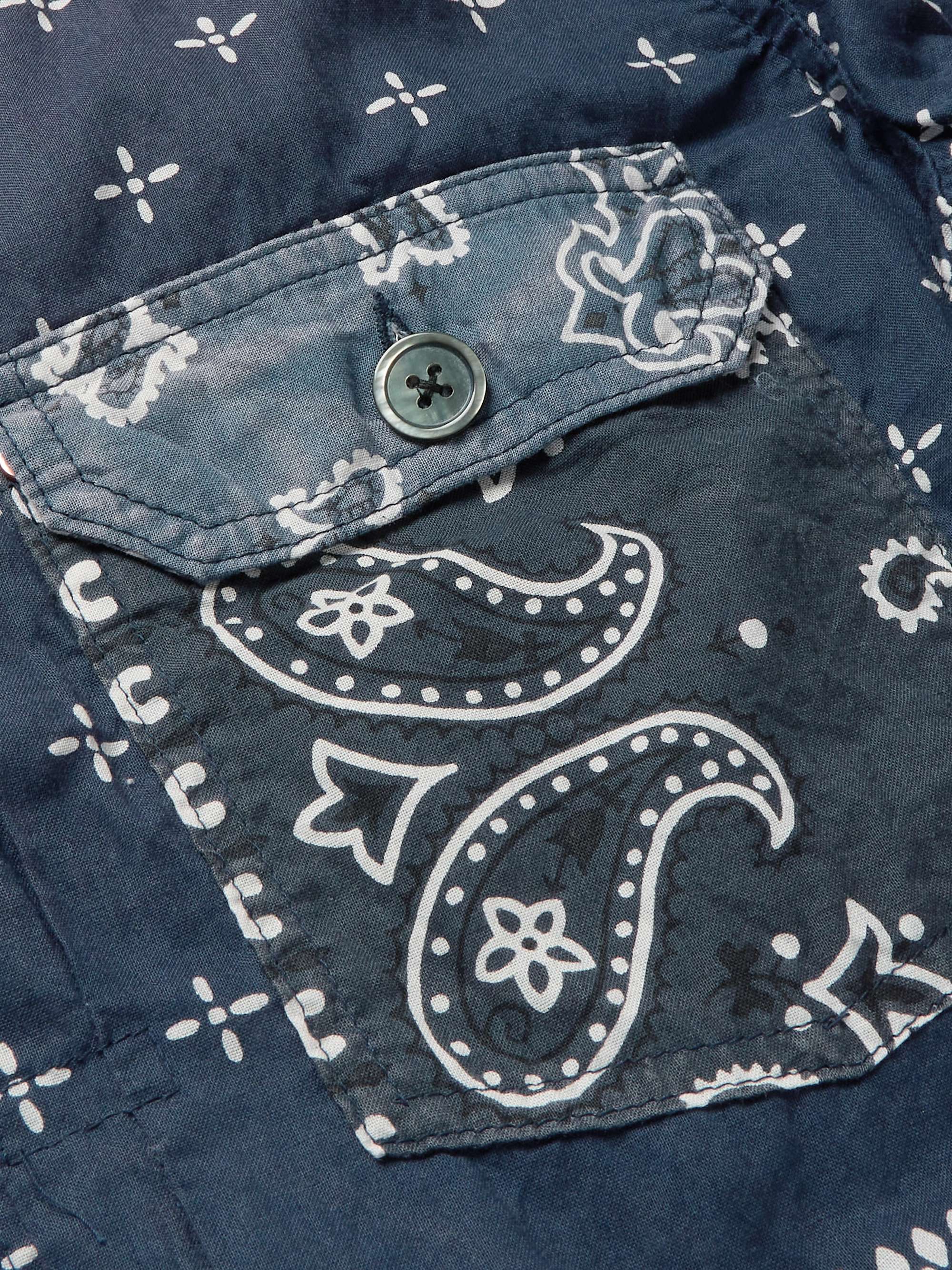 KAPITAL Patchwork Bandana-Print Cotton Jacket