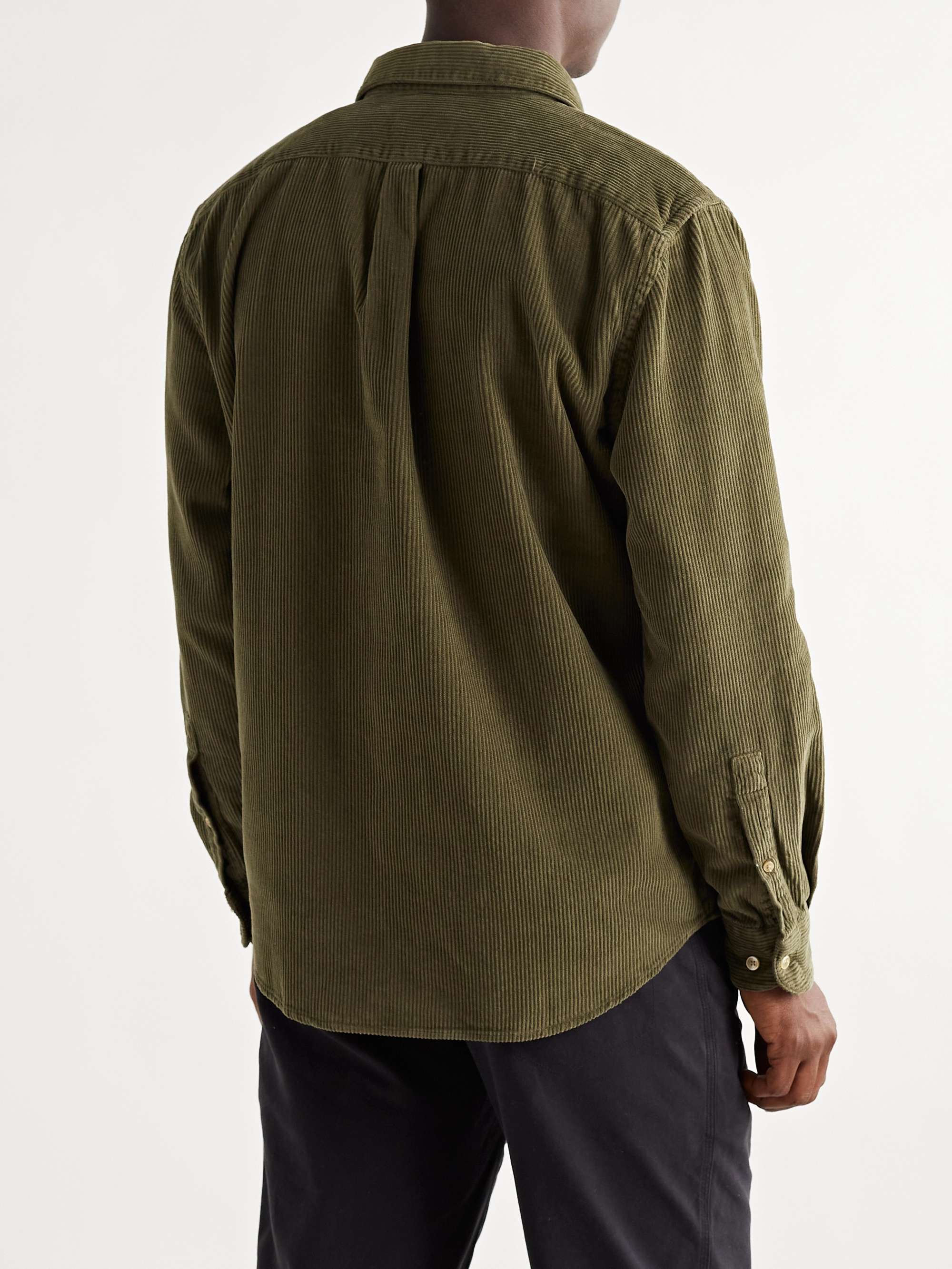 PORTUGUESE FLANNEL Lobo Cotton-Corduroy Shirt