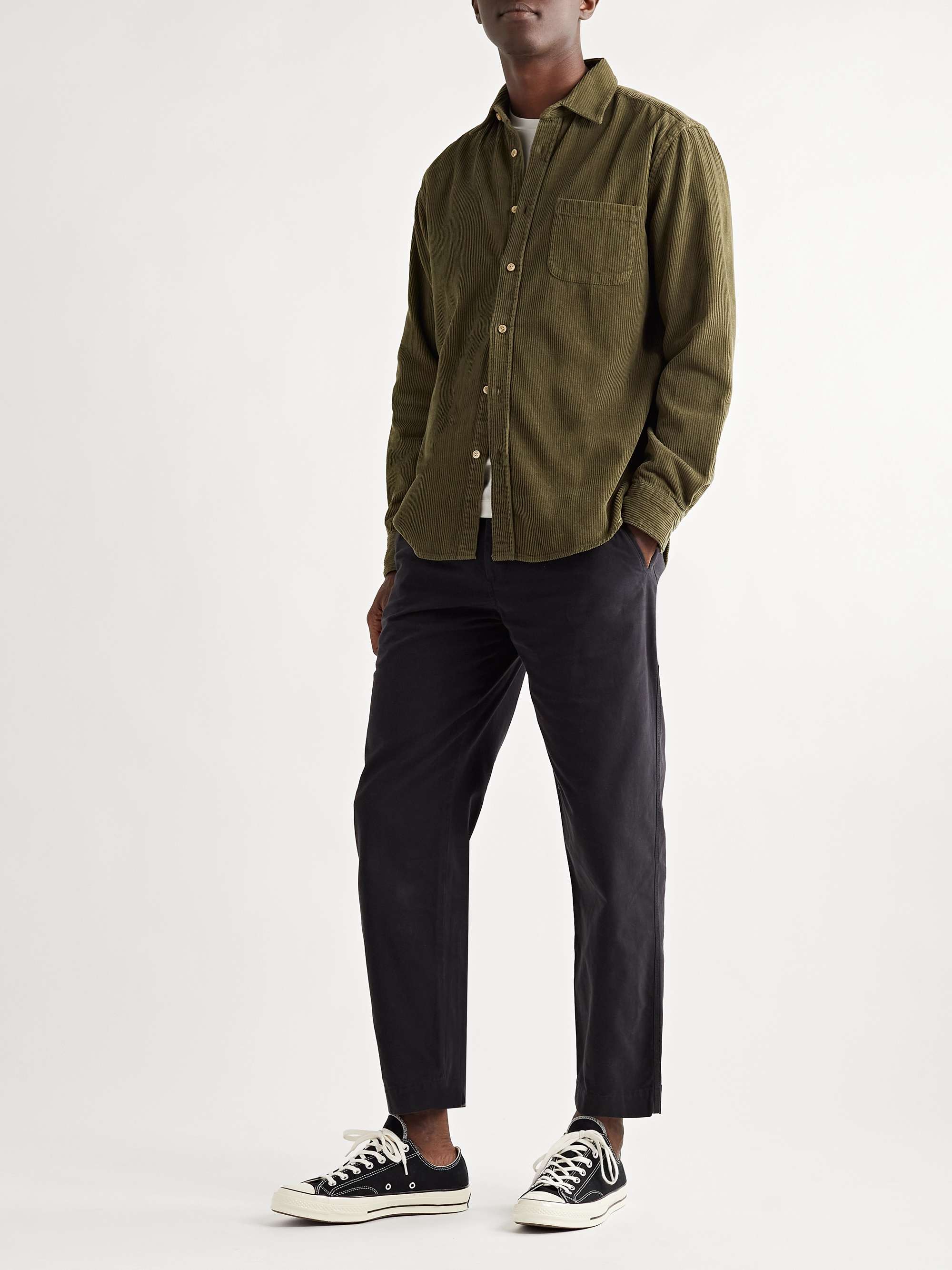 PORTUGUESE FLANNEL Lobo Cotton-Corduroy Shirt