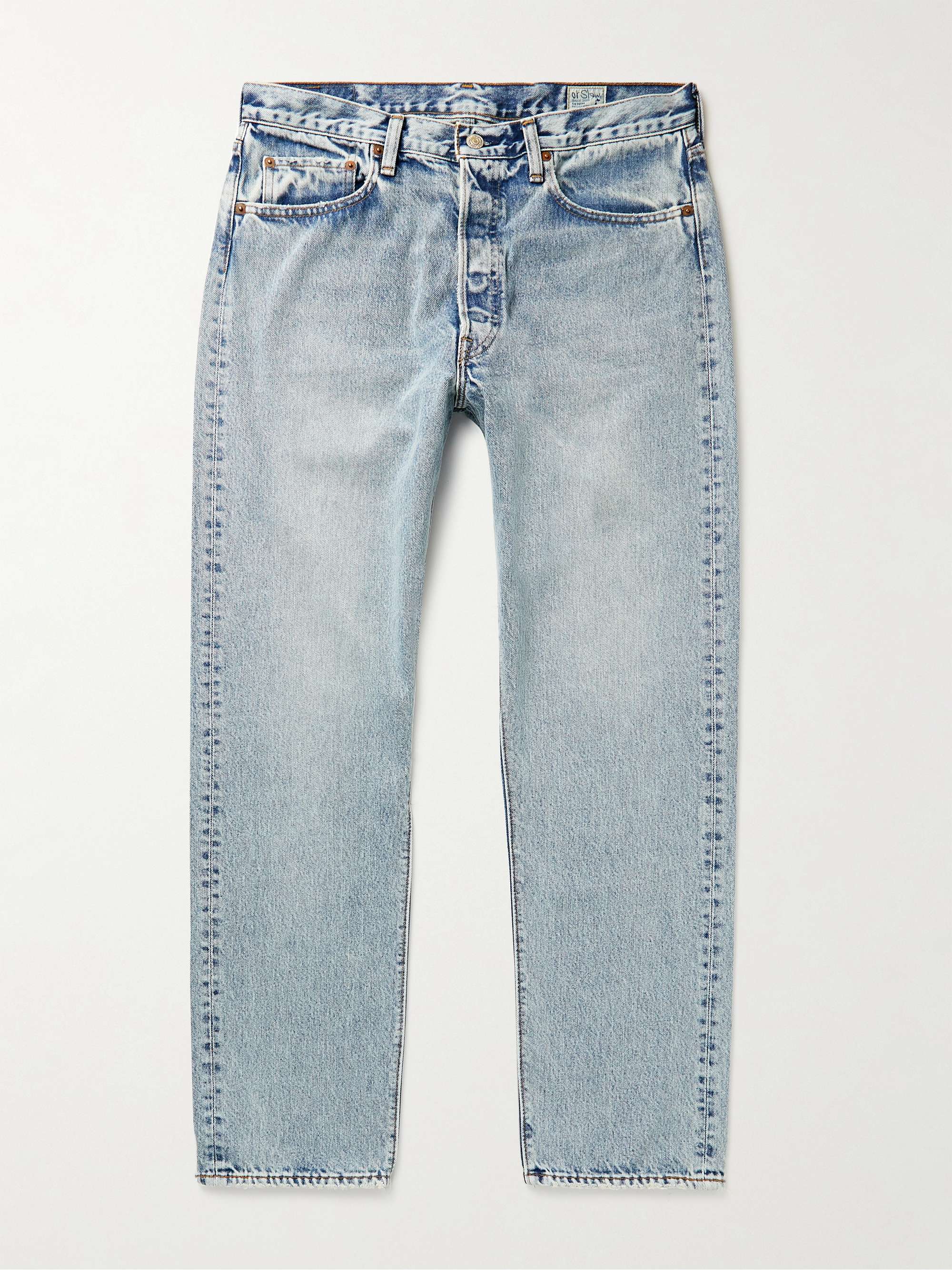 ORSLOW 105 Straight-Leg Jeans