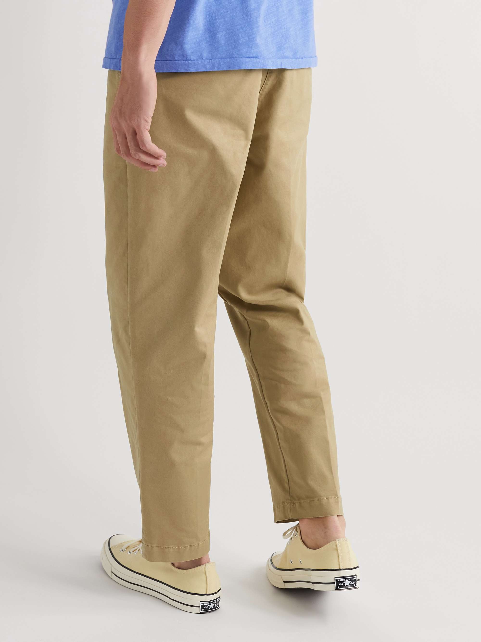 ALEX MILL Tapered Cotton-Blend Twill Chinos