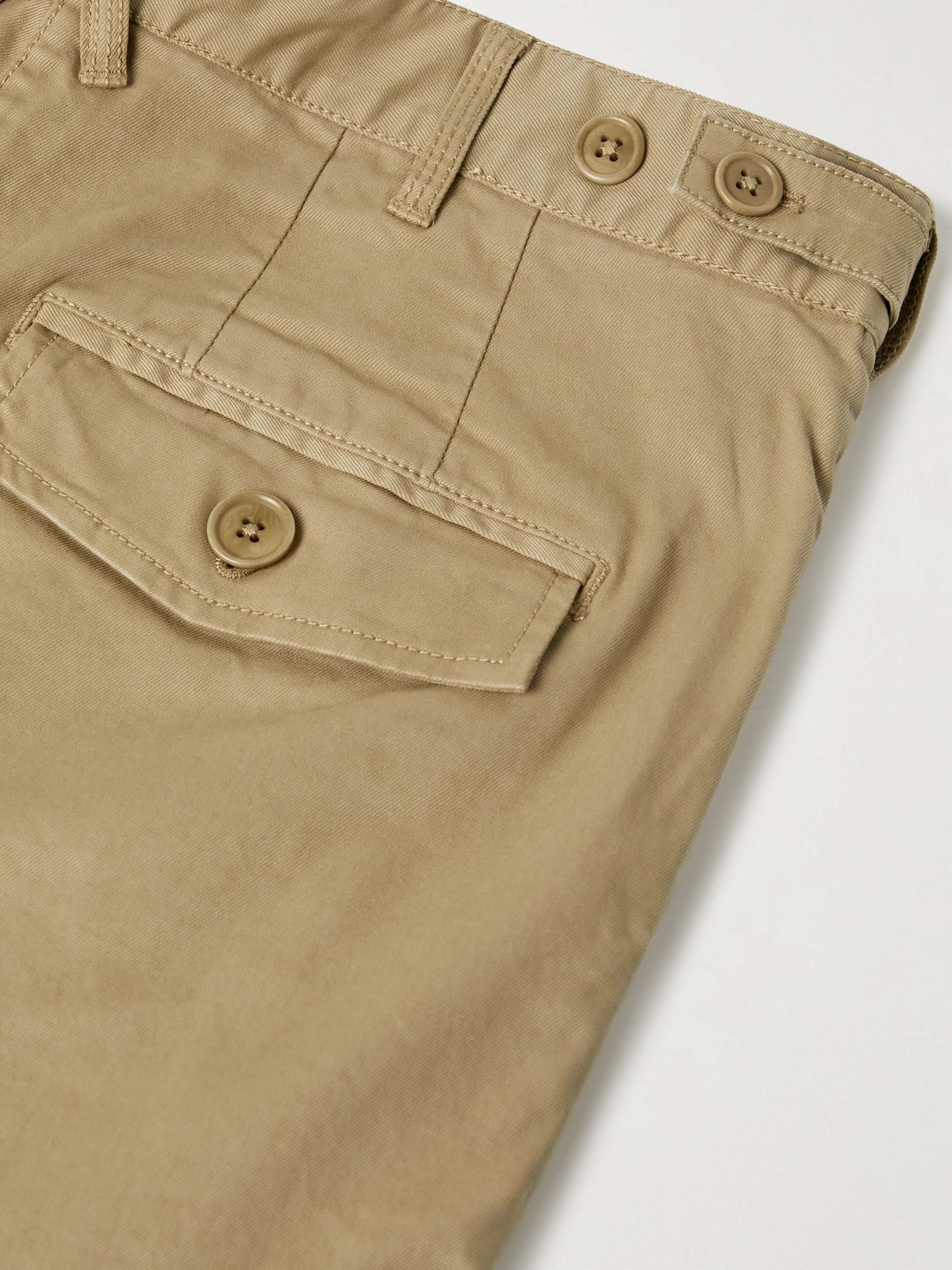 ALEX MILL Tapered Cotton-Blend Twill Chinos