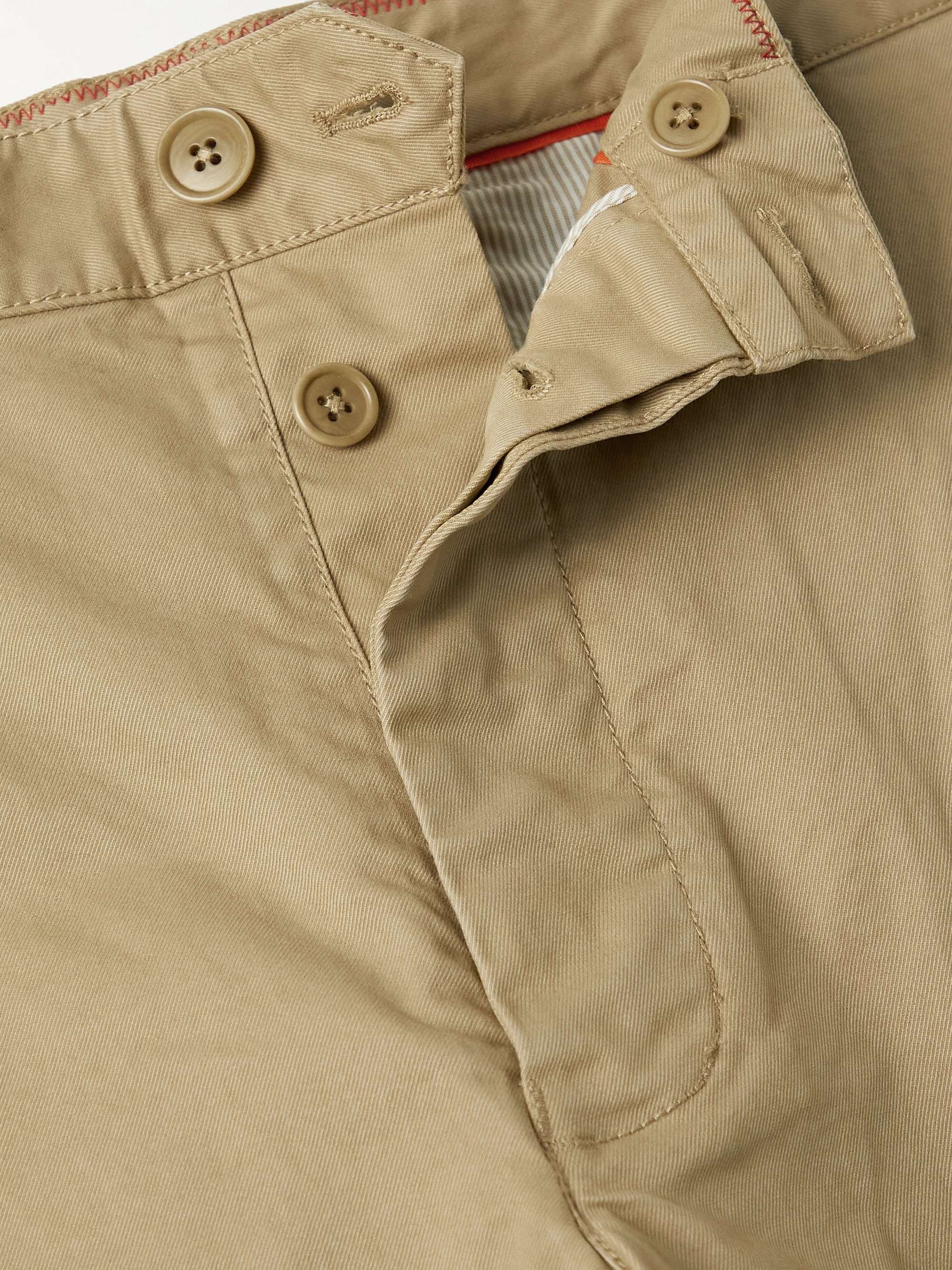 ALEX MILL Tapered Cotton-Blend Twill Chinos
