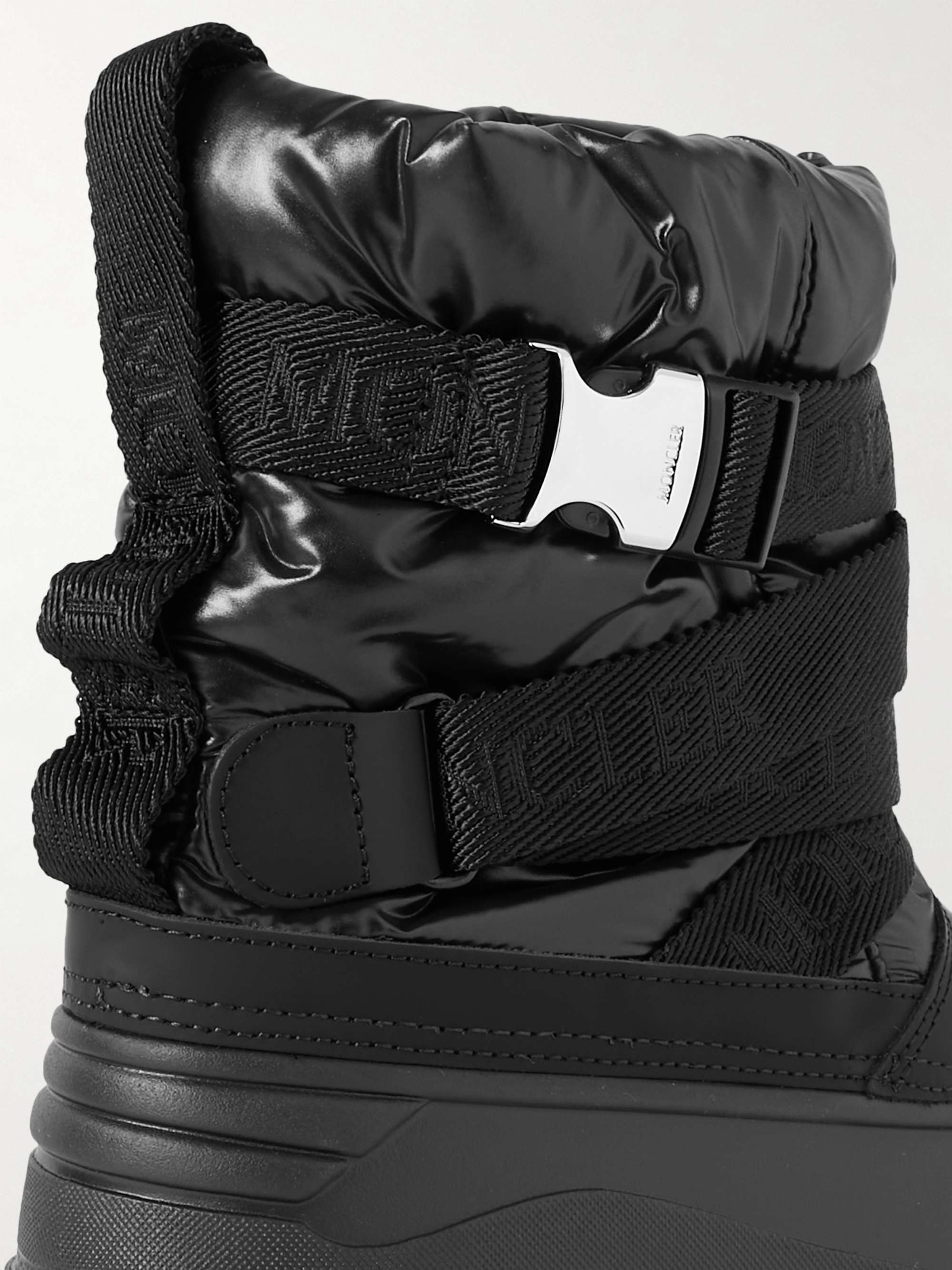 MONCLER Summus Webbing-Trimmed Nylon and Rubber Snow Boots for Men