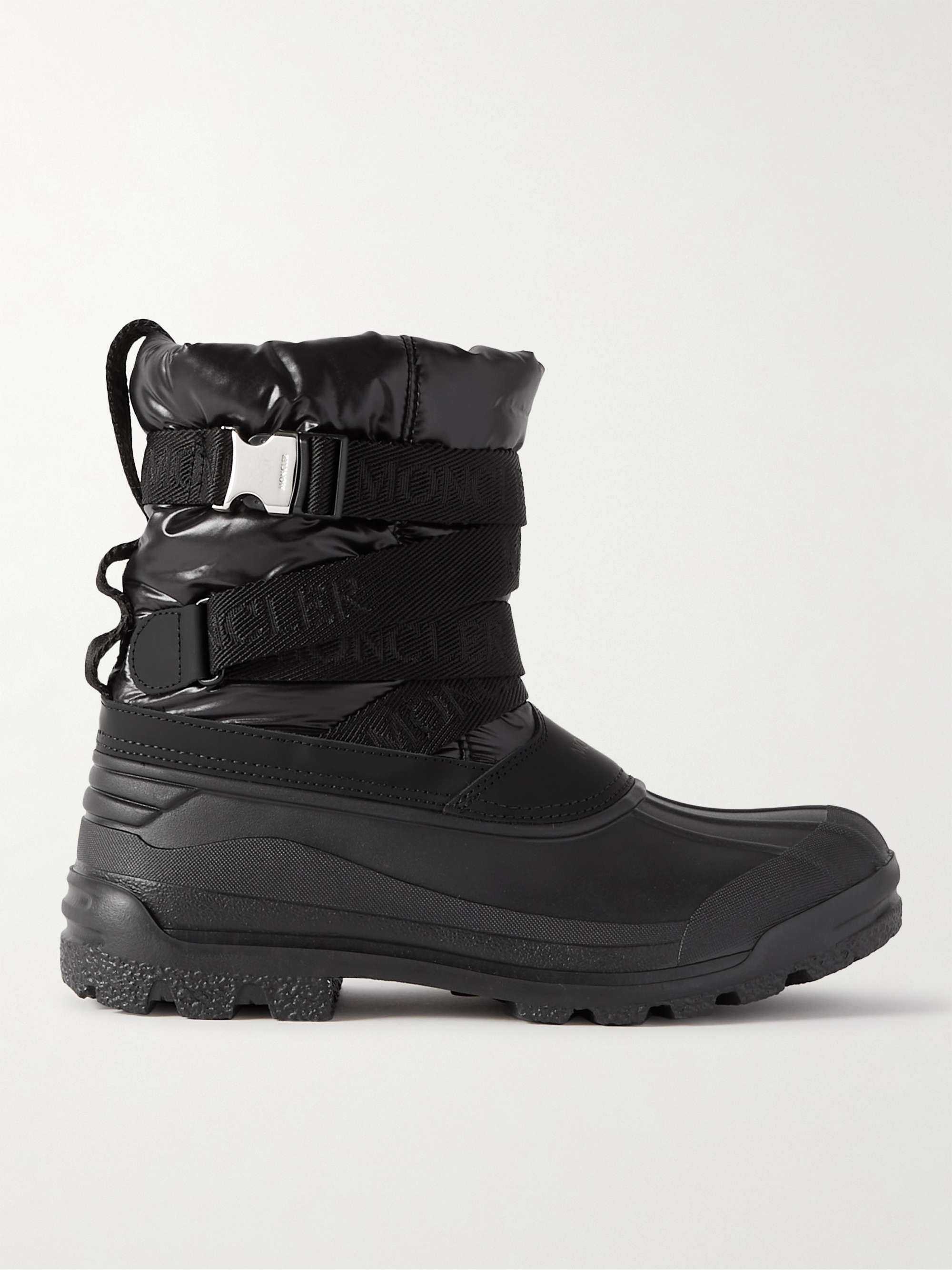 MONCLER Summus Webbing-Trimmed Nylon and Rubber Snow Boots for Men