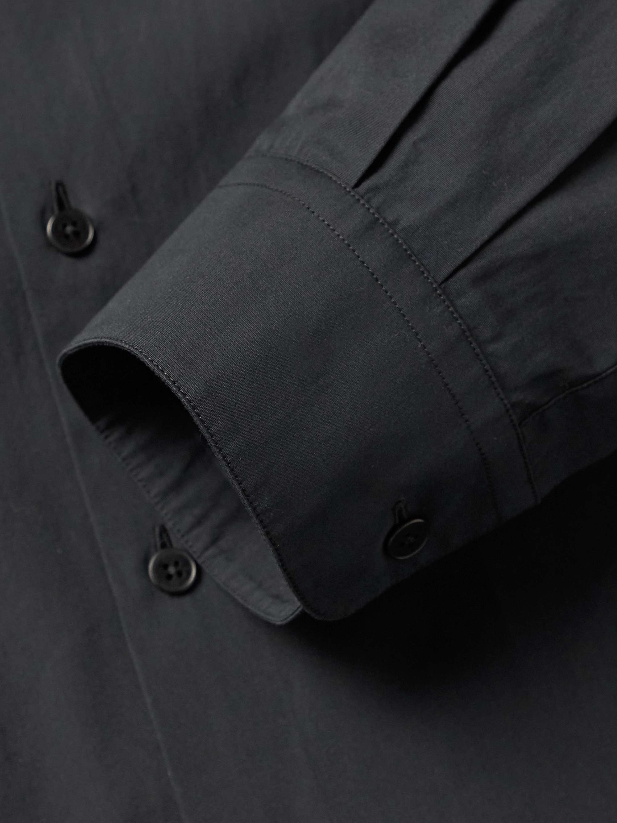 THE ROW Lukre Oversized Cotton-Blend Shirt