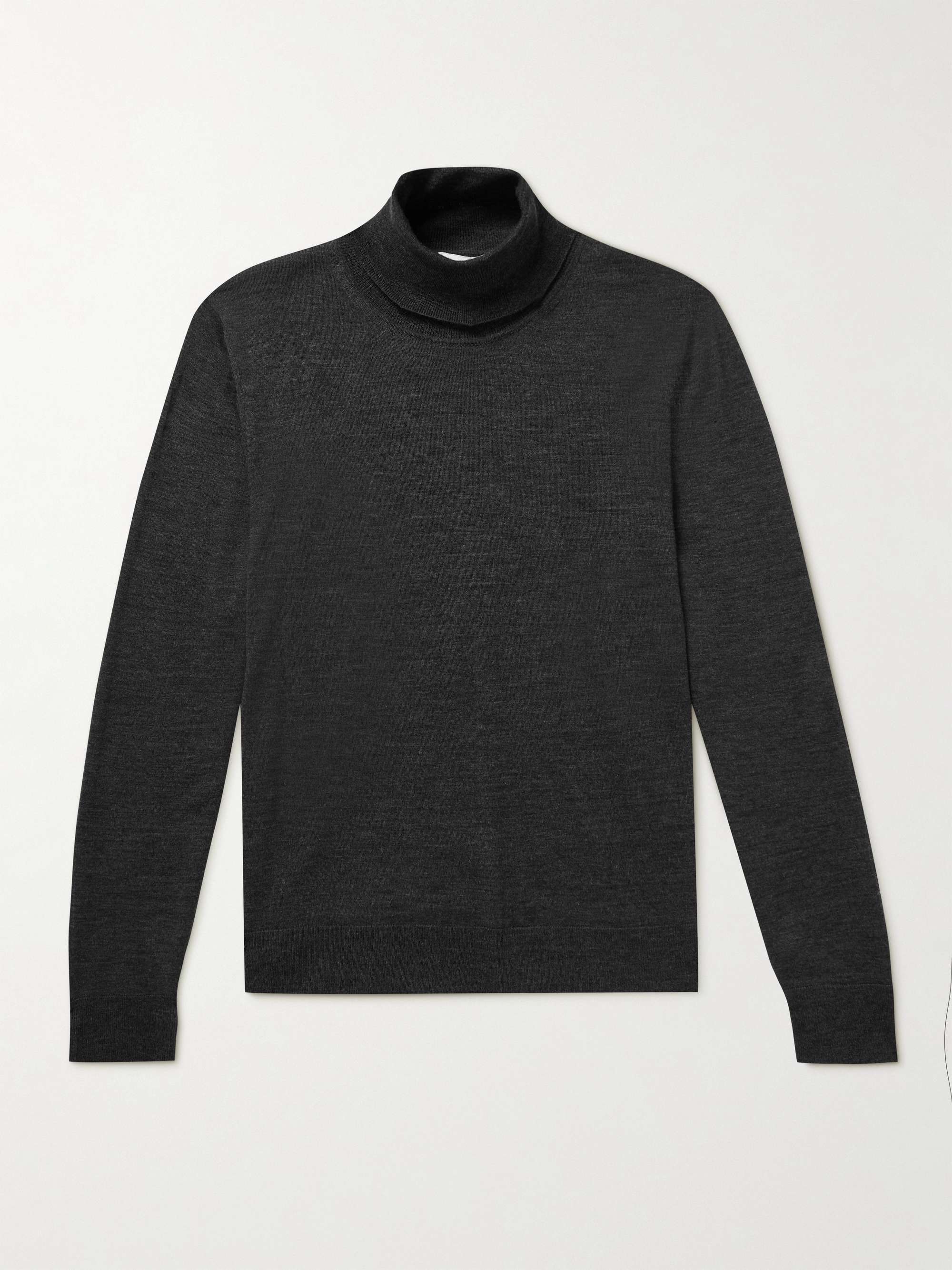 THE ROW Emile Wool and Silk-Blend Rollneck Sweater for Men | MR PORTER