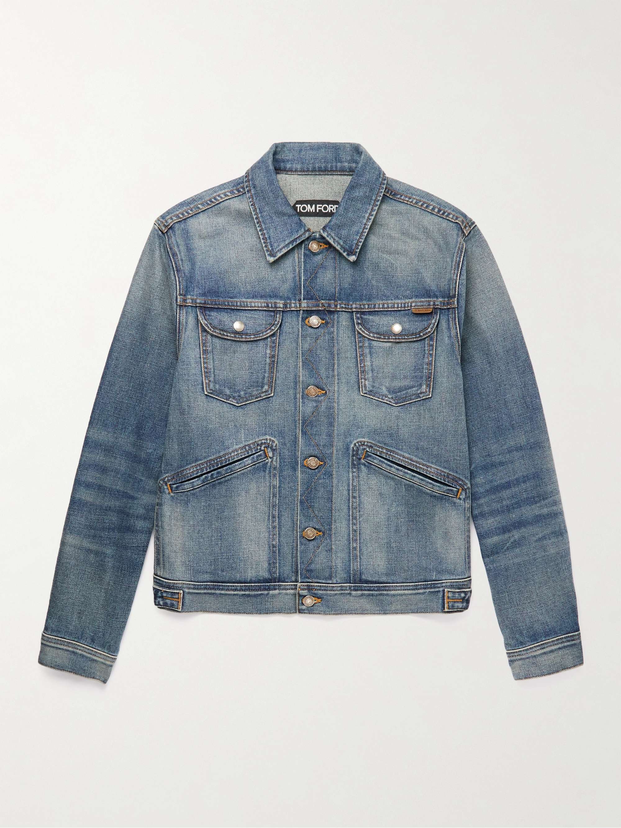 TOM FORD Selvedge Denim Jacket | MR PORTER