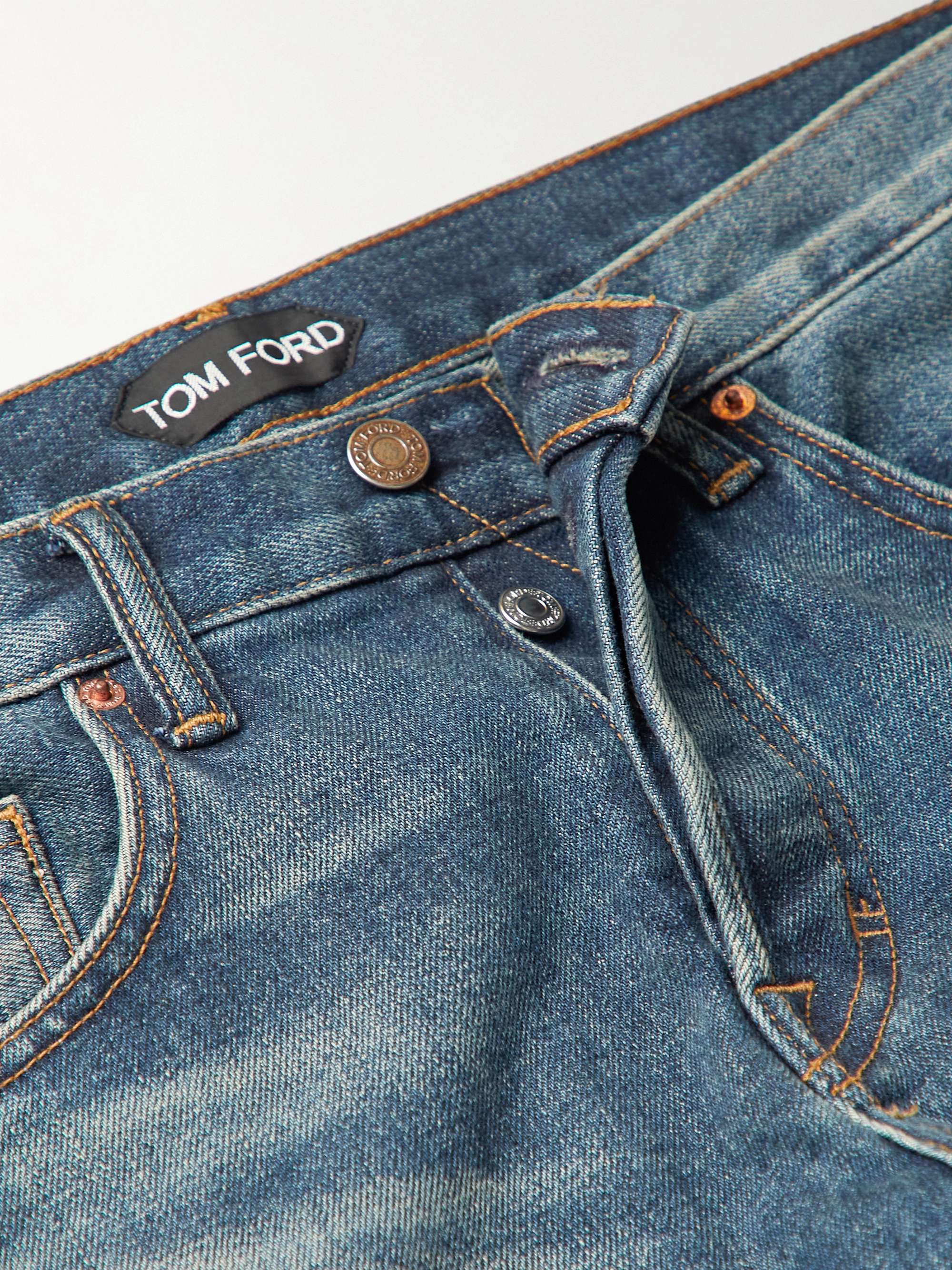TOM FORD Slim-Fit Selvedge Jeans