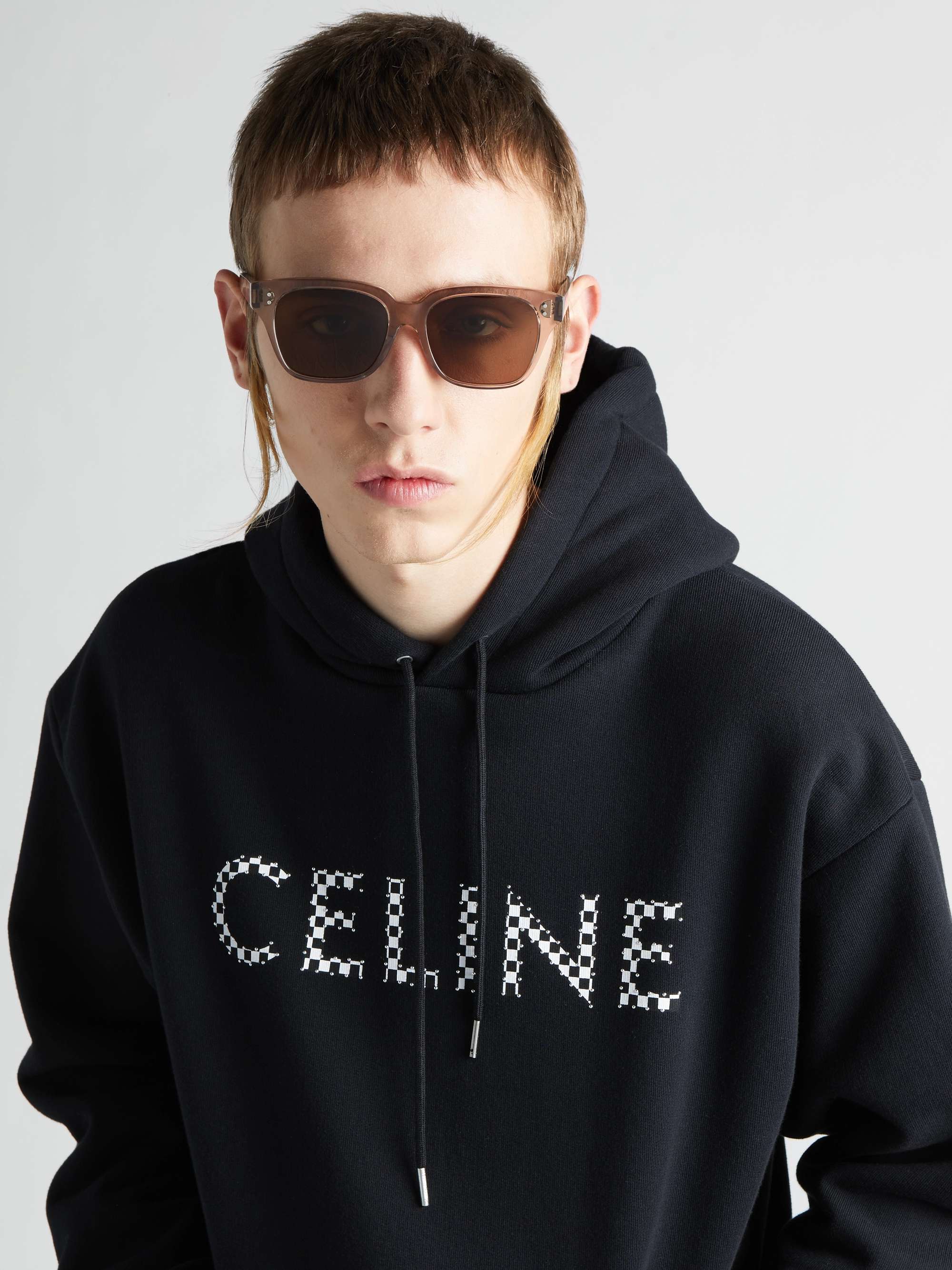 CELINE HOMME Square-Frame Acetate Sunglasses