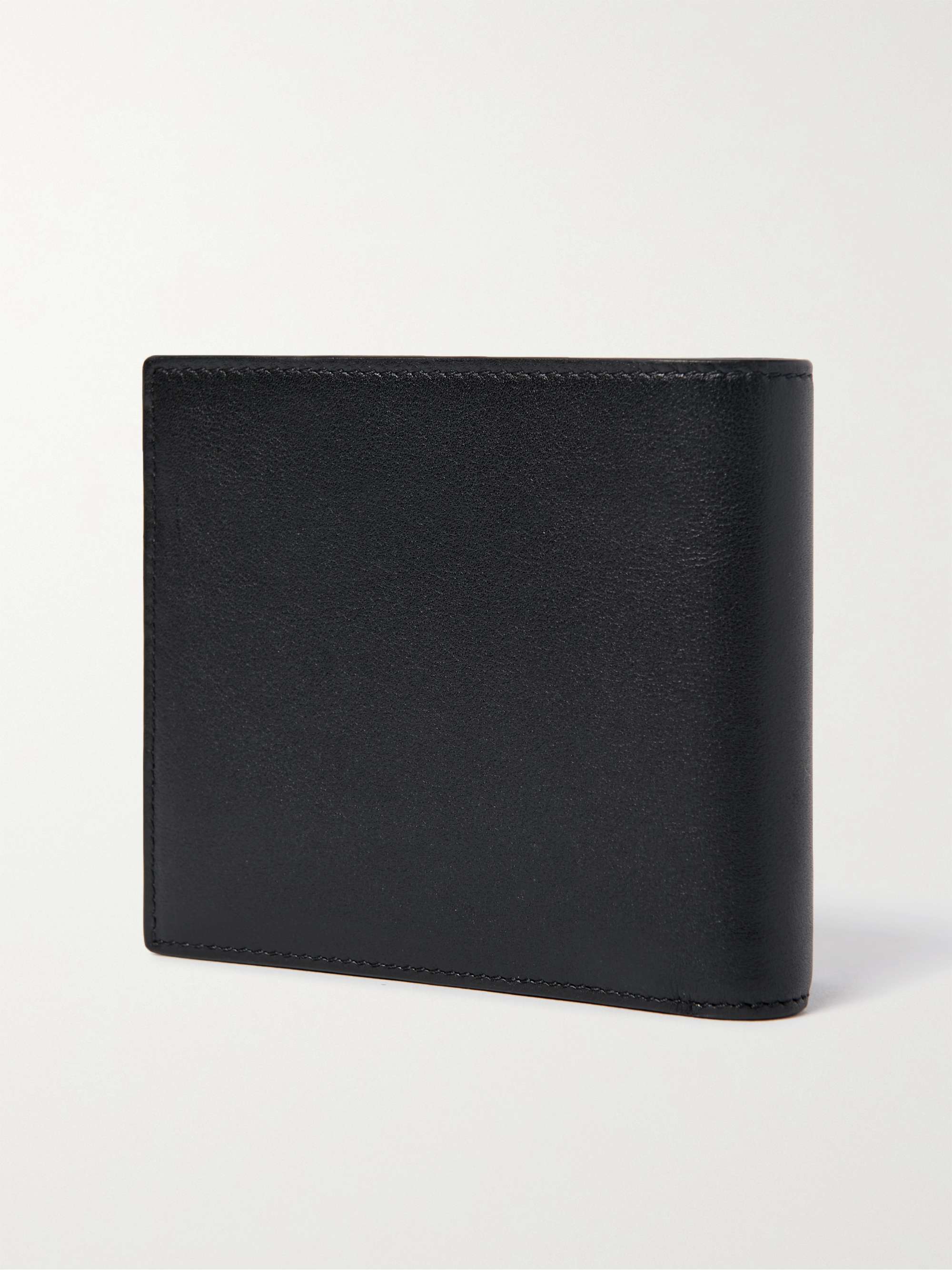 CELINE HOMME Logo-Print Leather Billfold Wallet