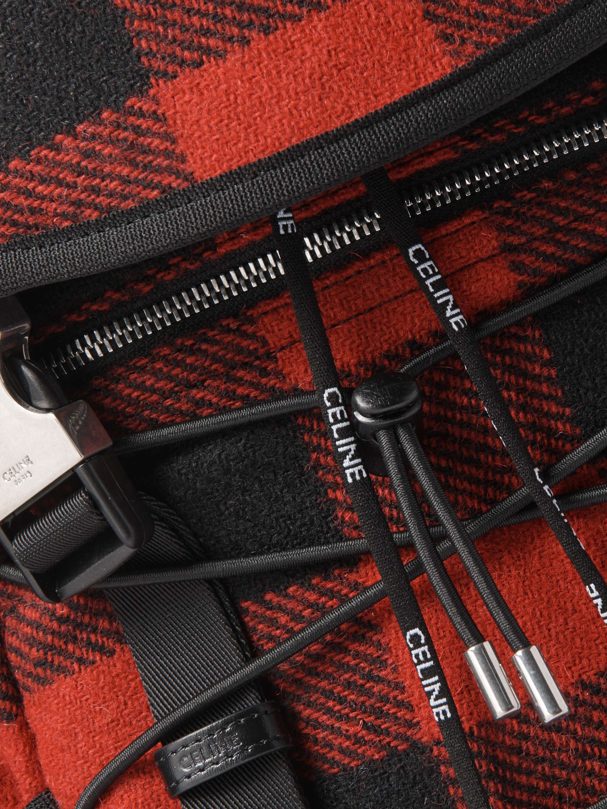 CELINE HOMME Logo-Print Nylon-Gabardine Backpack