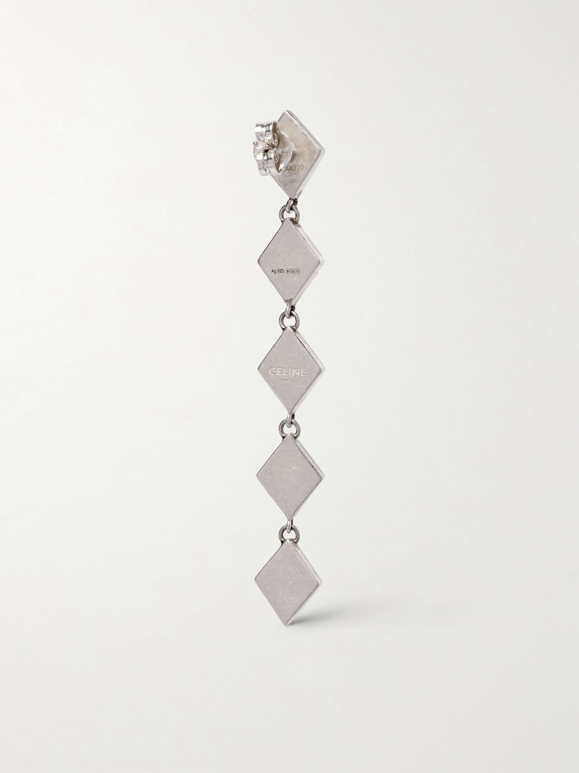CELINE HOMME Sterling Silver Single Earring