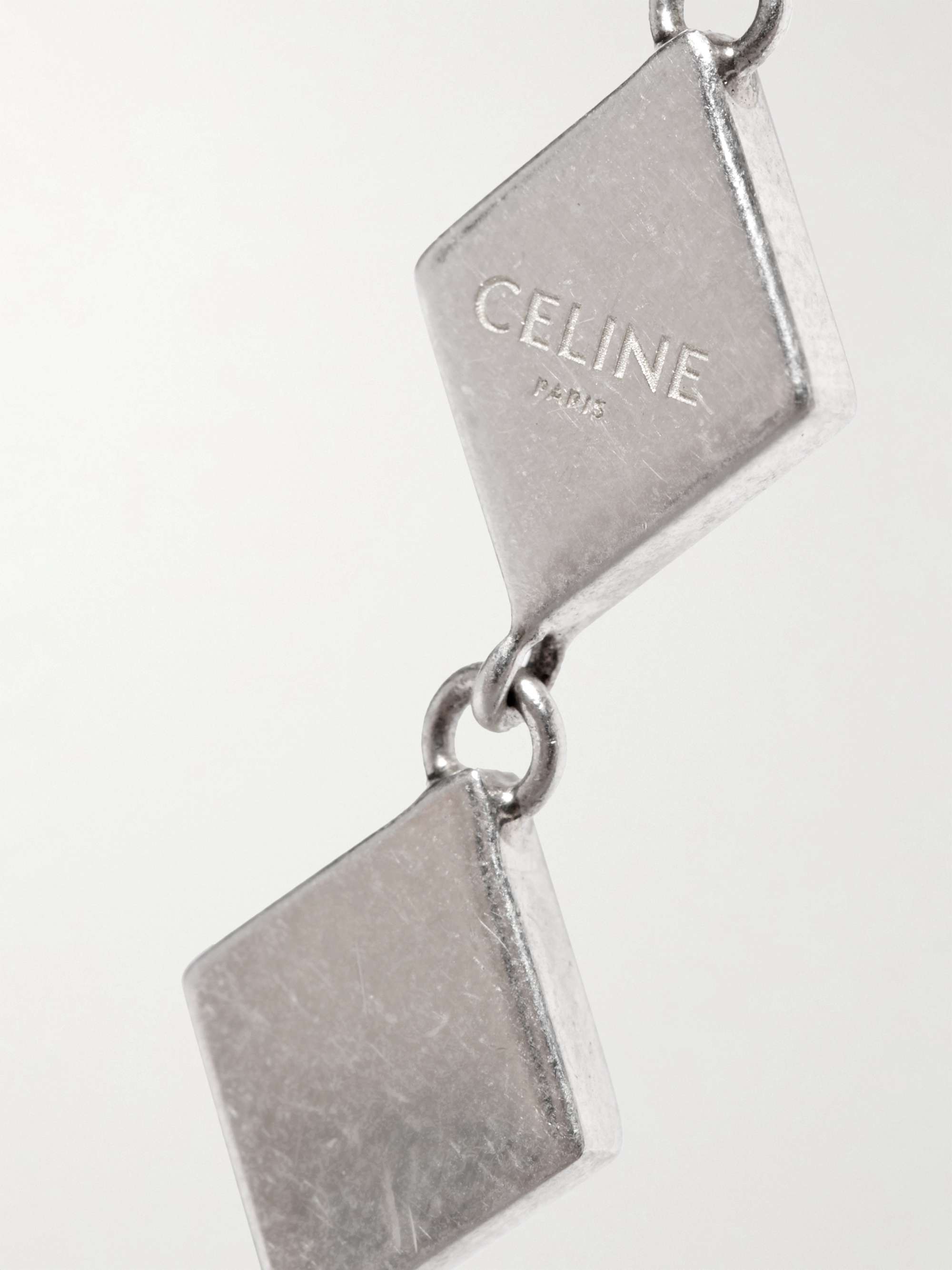 CELINE HOMME Sterling Silver Single Earring