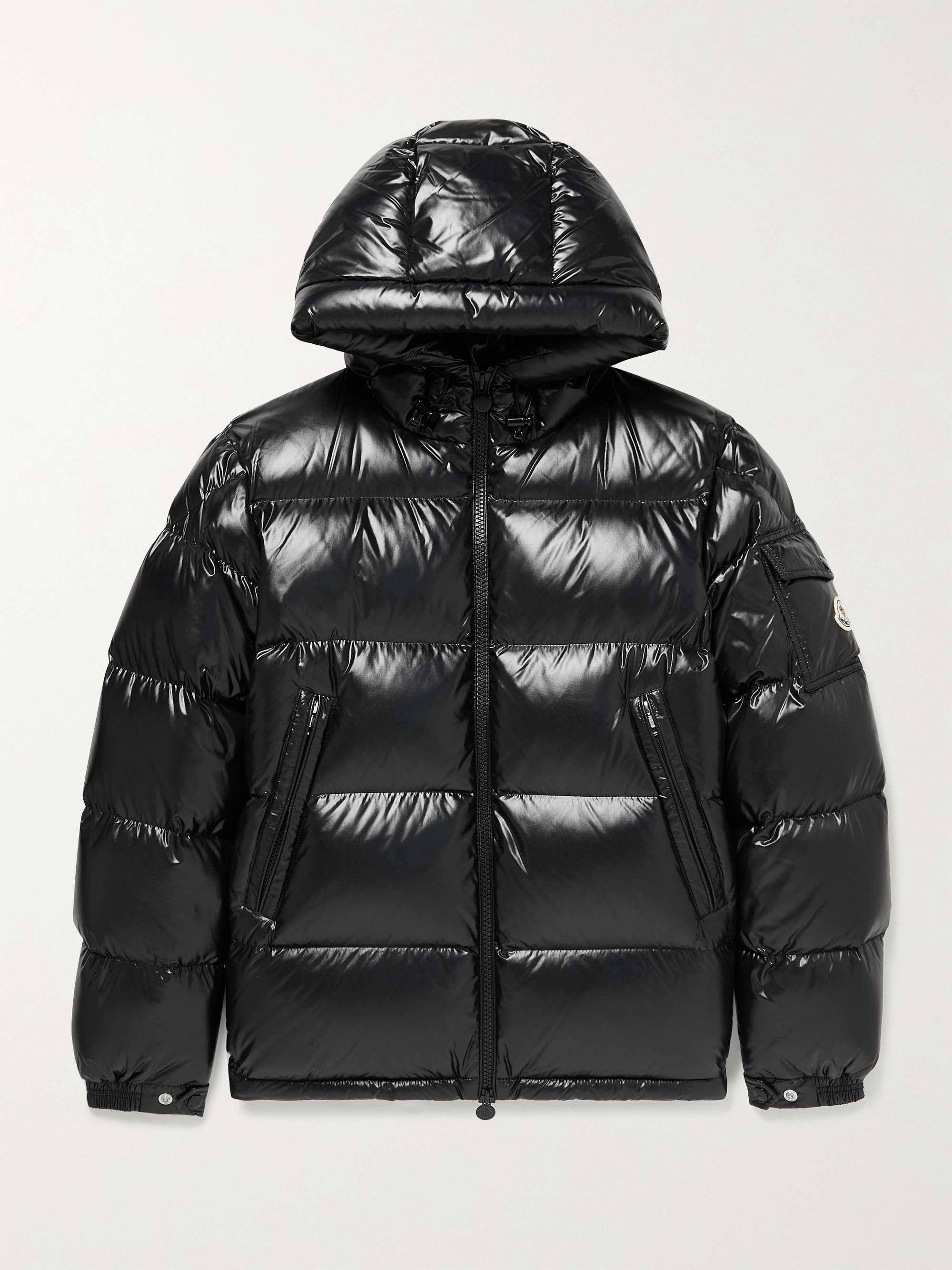 MONCLER Lunarove Rubber and Leather-Trimmed Neoprene Sneakers for