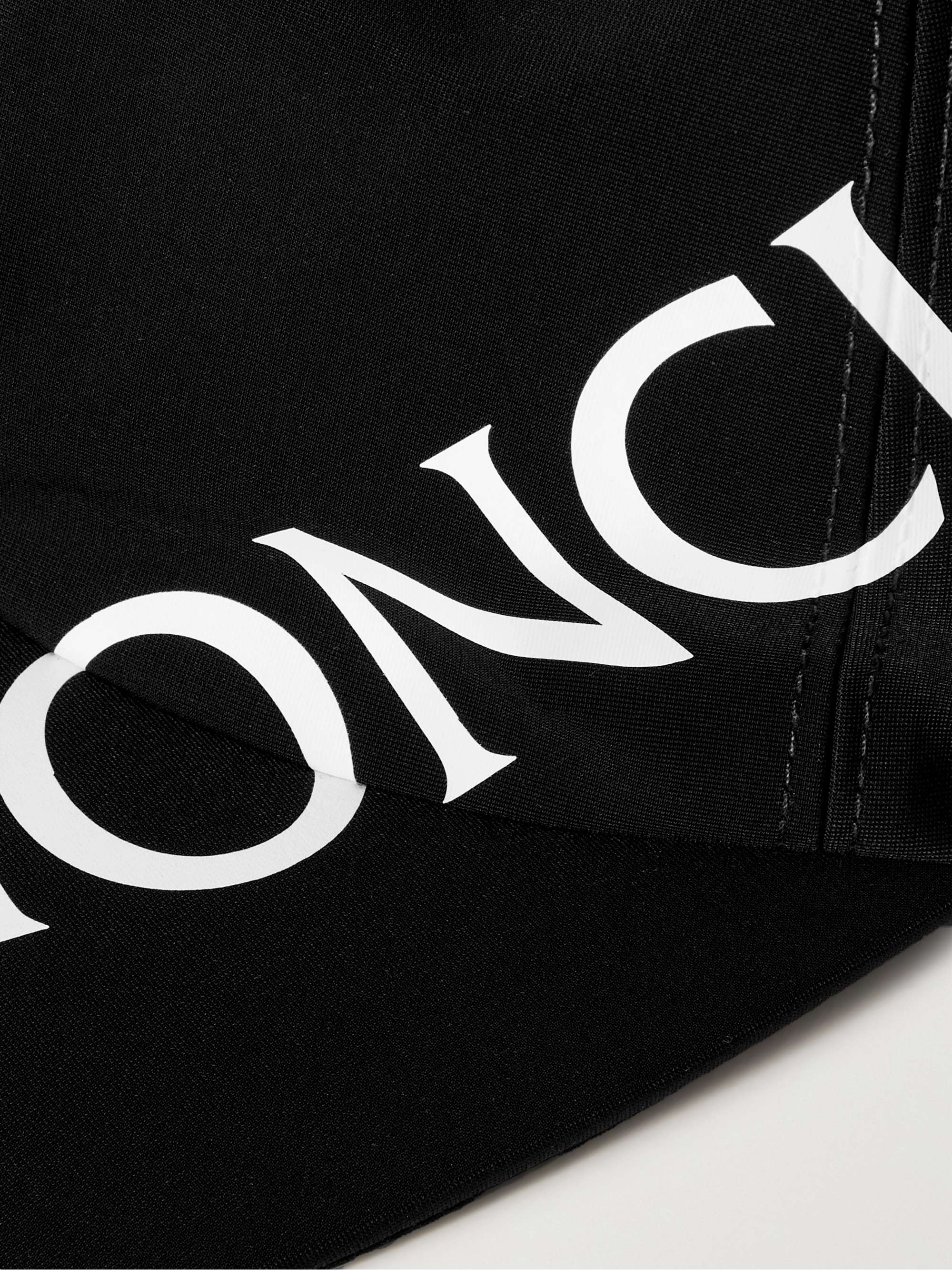 MONCLER Logo-Print Shell Baseball Cap