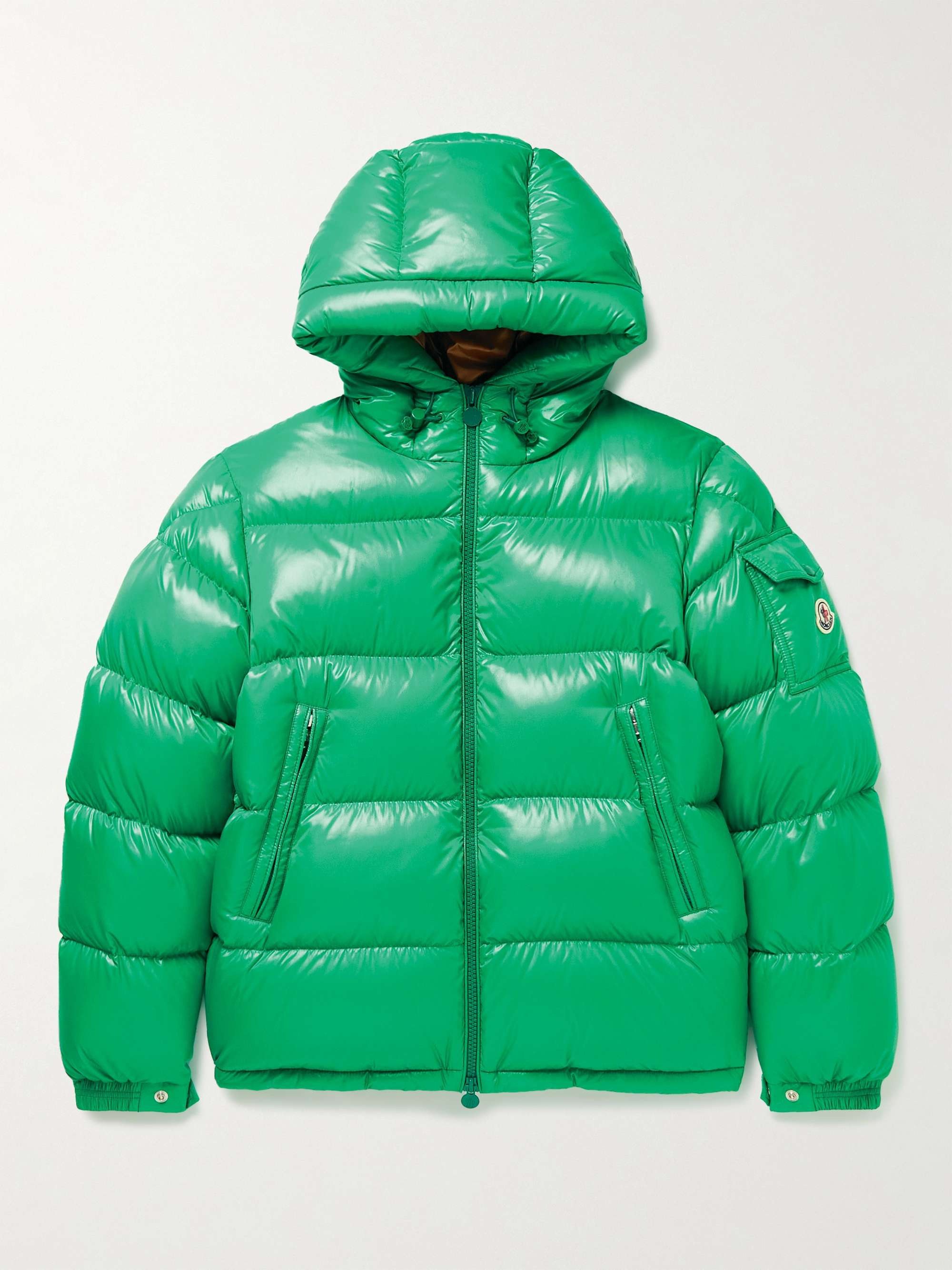 MONCLER Ecrins Quilted Shell Hooded Down Jacket for Men