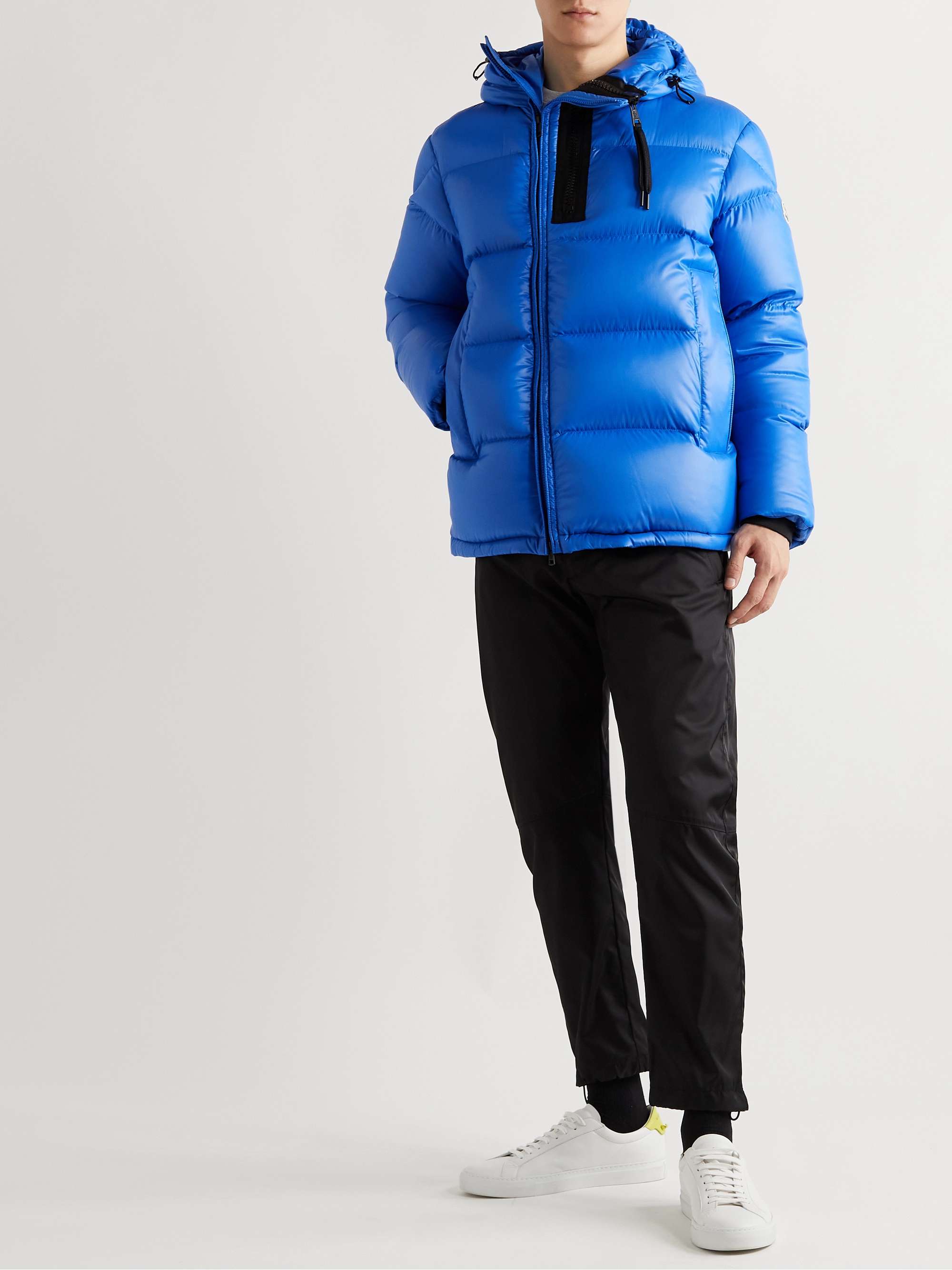 MONCLER Guitry Quilted Nylon Down Hooded Jacket