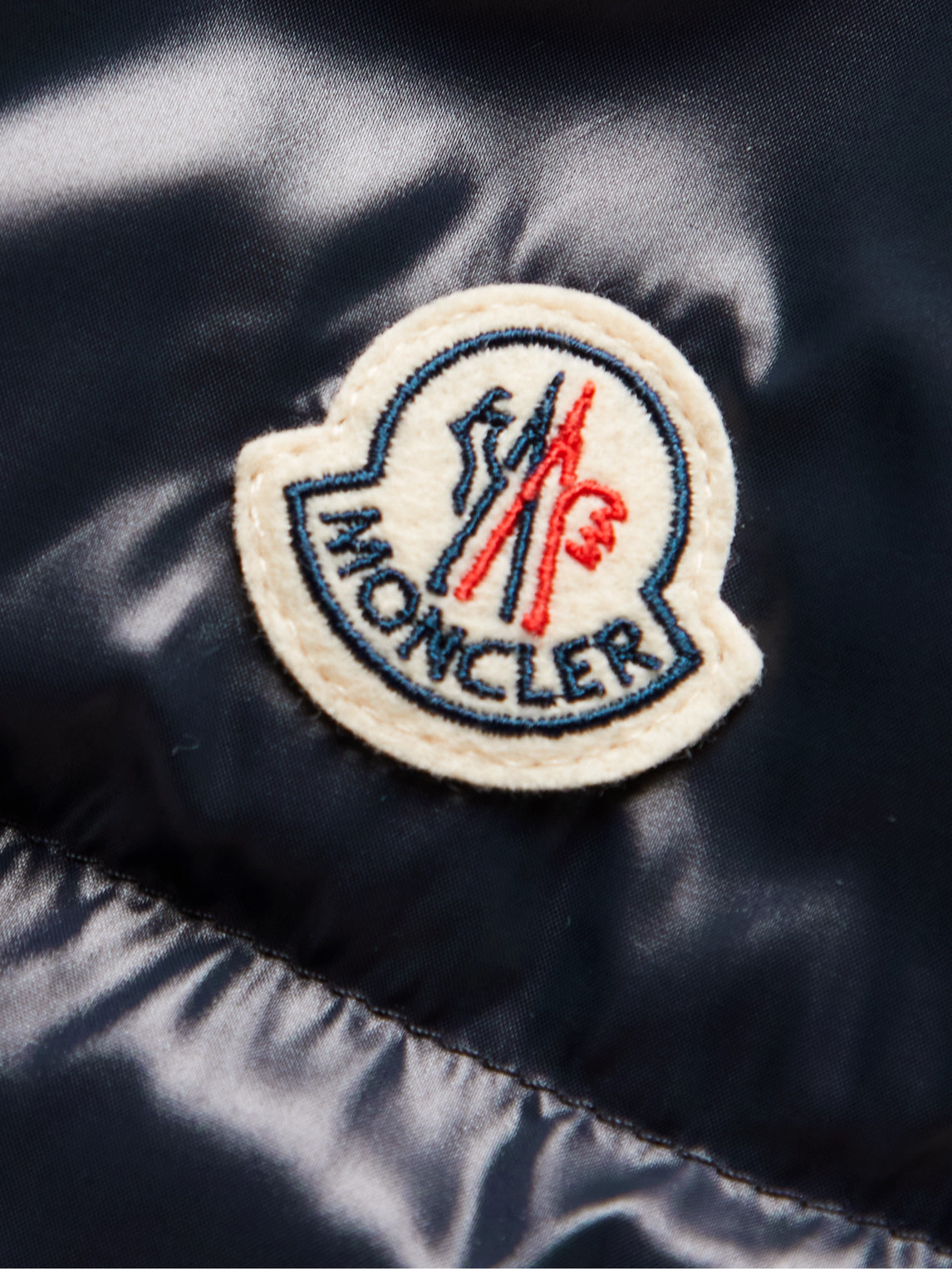 MONCLER COUTARD QUILTED GLOSSED-SHELL HOODED DOWN JACKET