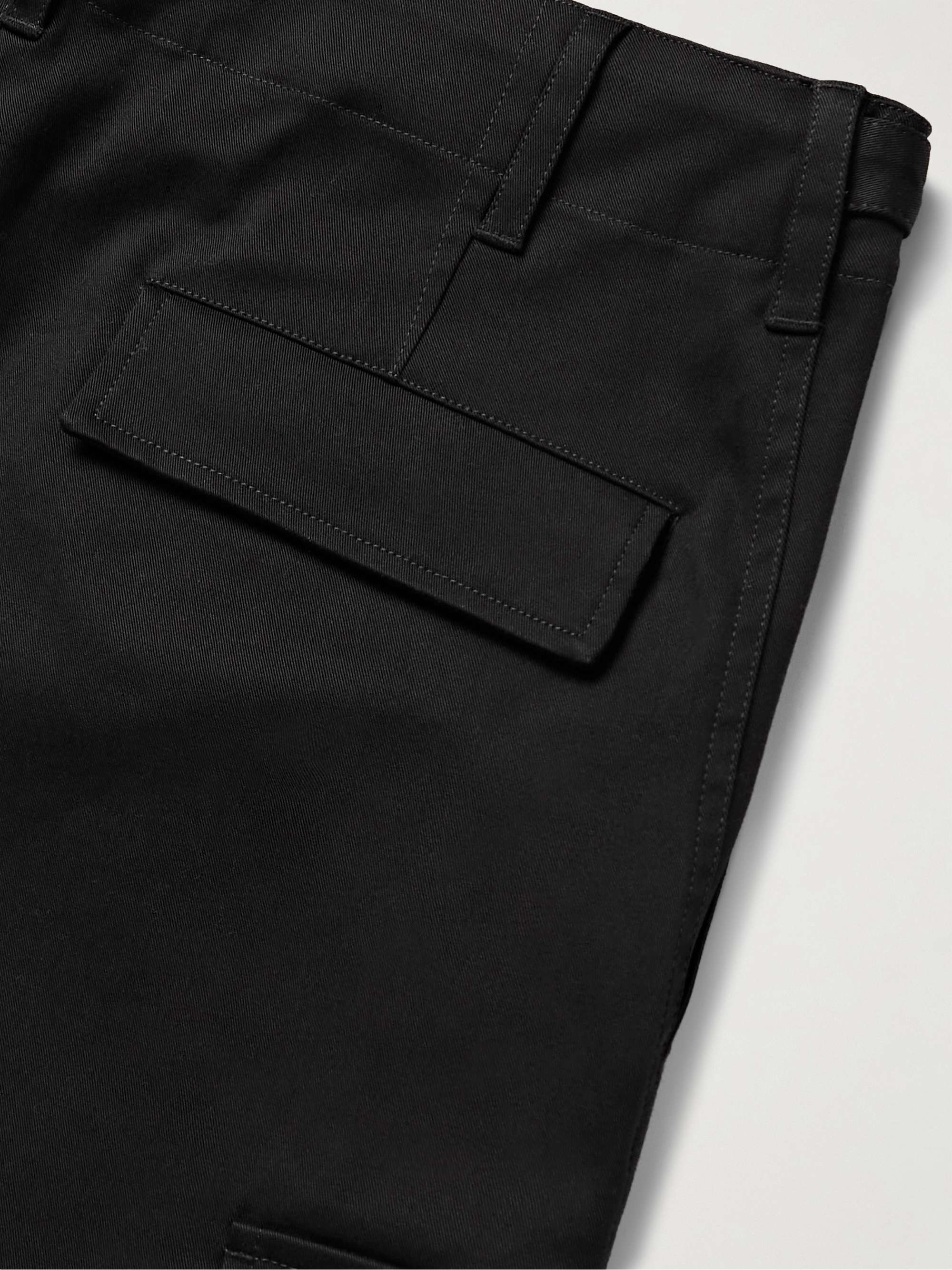 MONCLER Cotton-Blend Twill Cargo Trousers