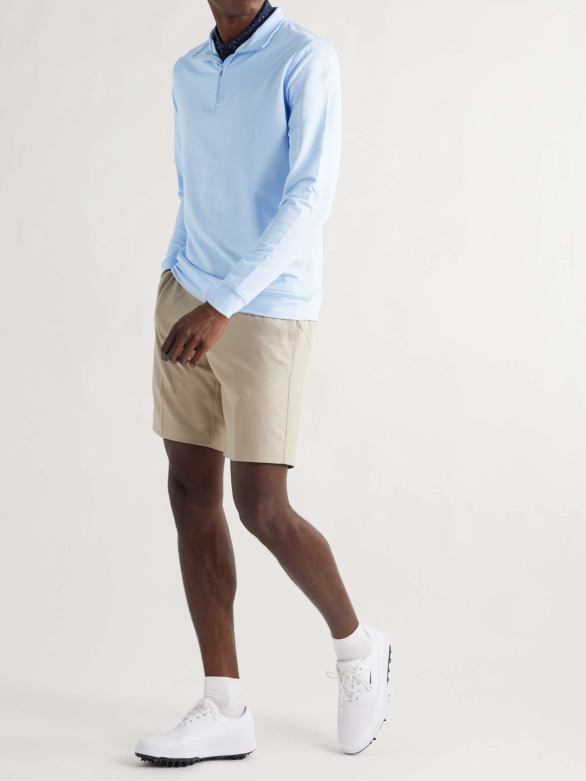 PETER MILLAR Perth Stretch-Jersey Half-Zip Sweatshirt
