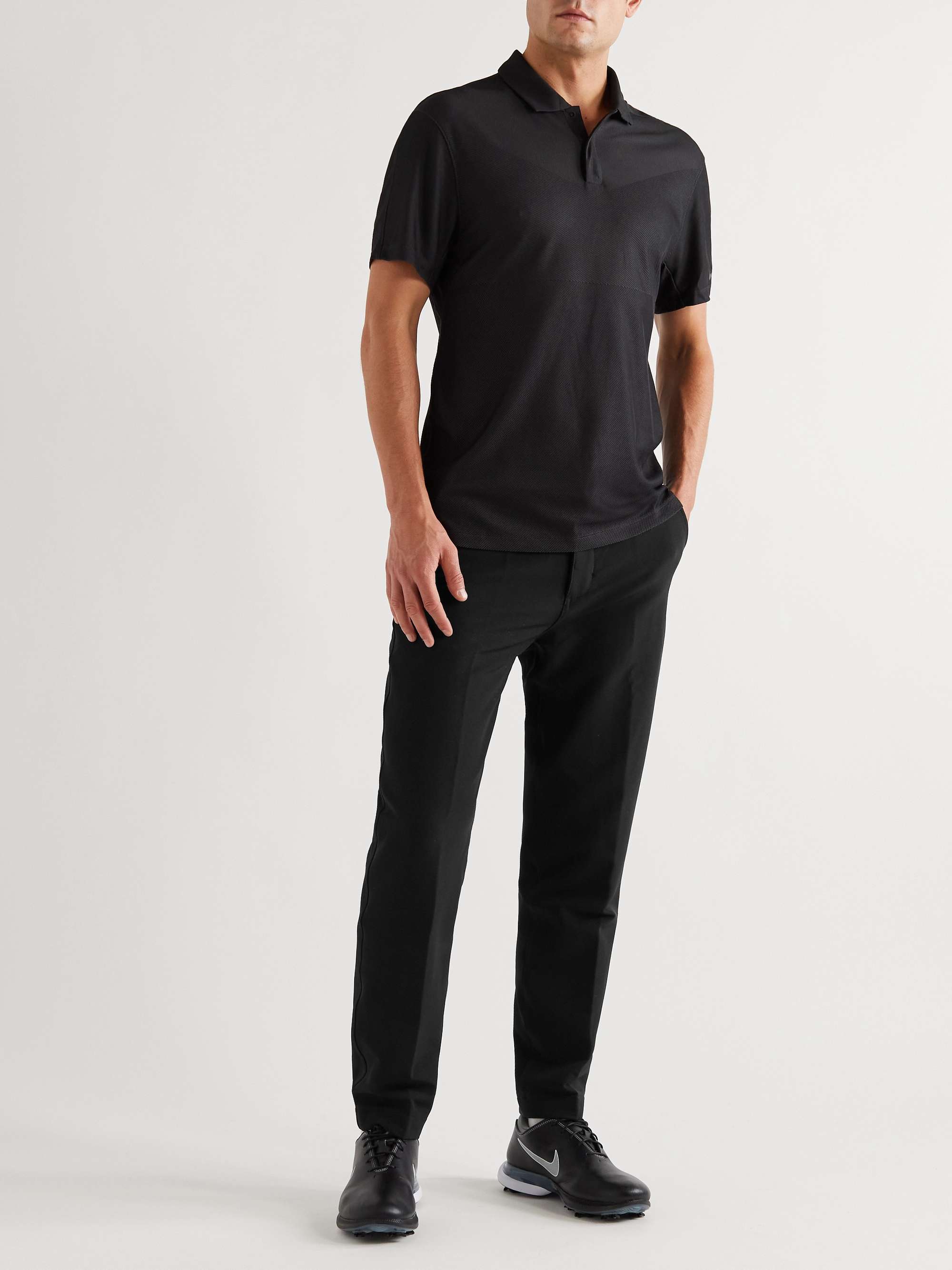 NIKE GOLF Tapered Stretch-Shell Golf Trousers for Men | MR PORTER
