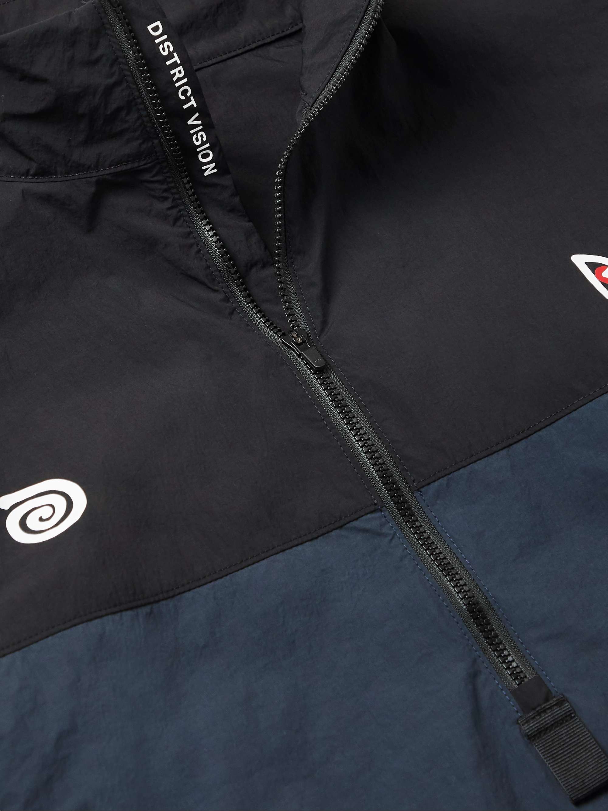 DISTRICT VISION Theo Shell Half-Zip Jacket