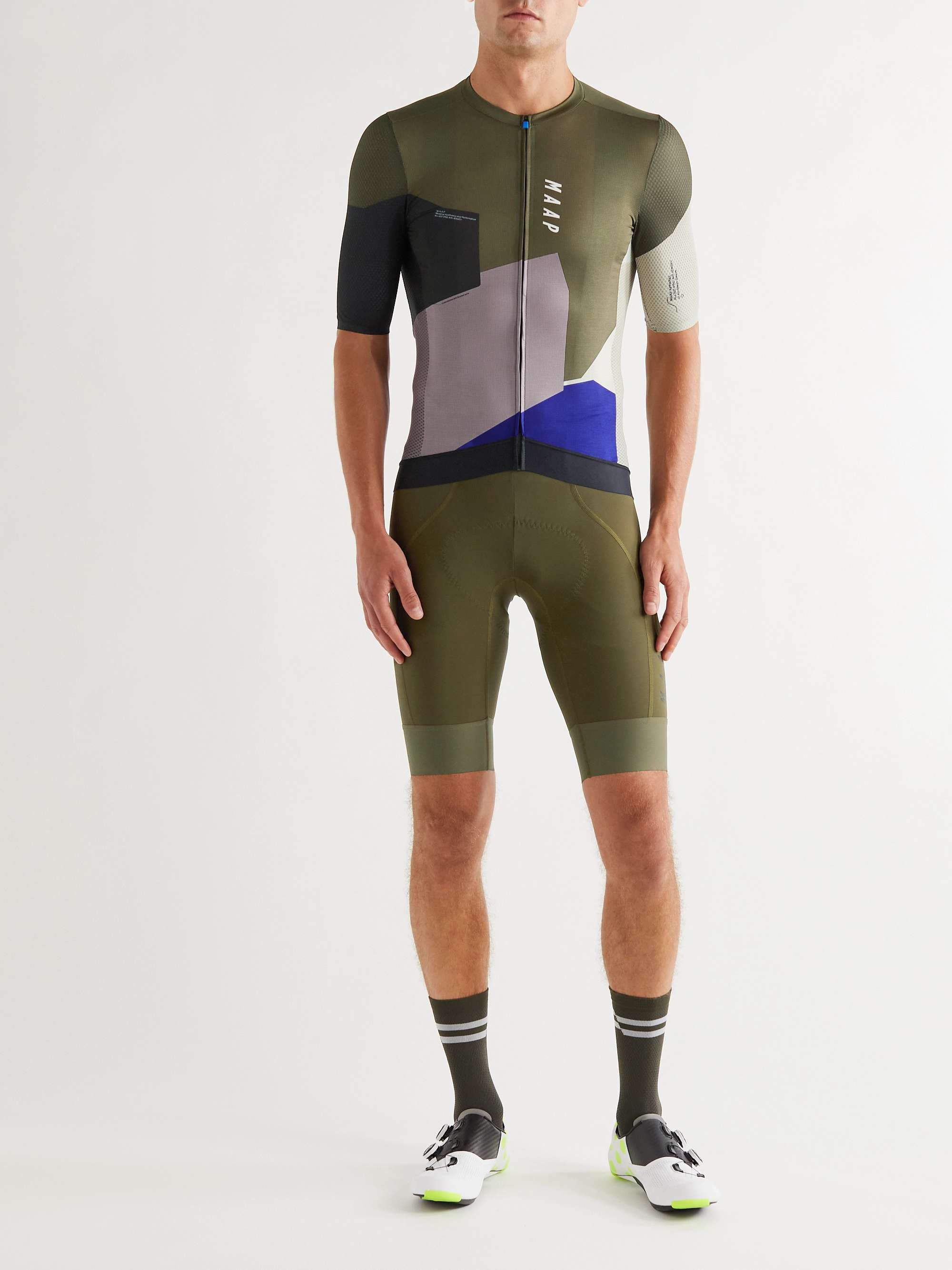 MAAP Allied Pro Air Colour-Block Recycled Mesh Cycling Jersey