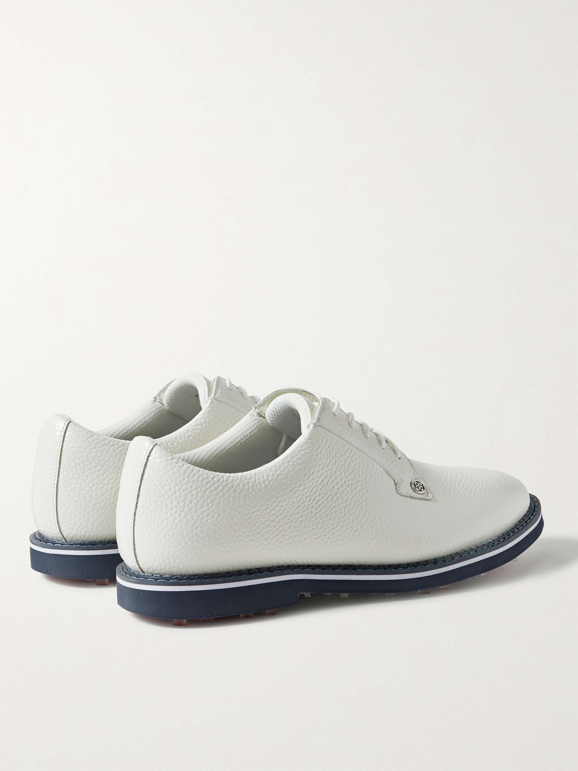 G/FORE Gallivanter Pebble-Grain Leather Golf Shoes