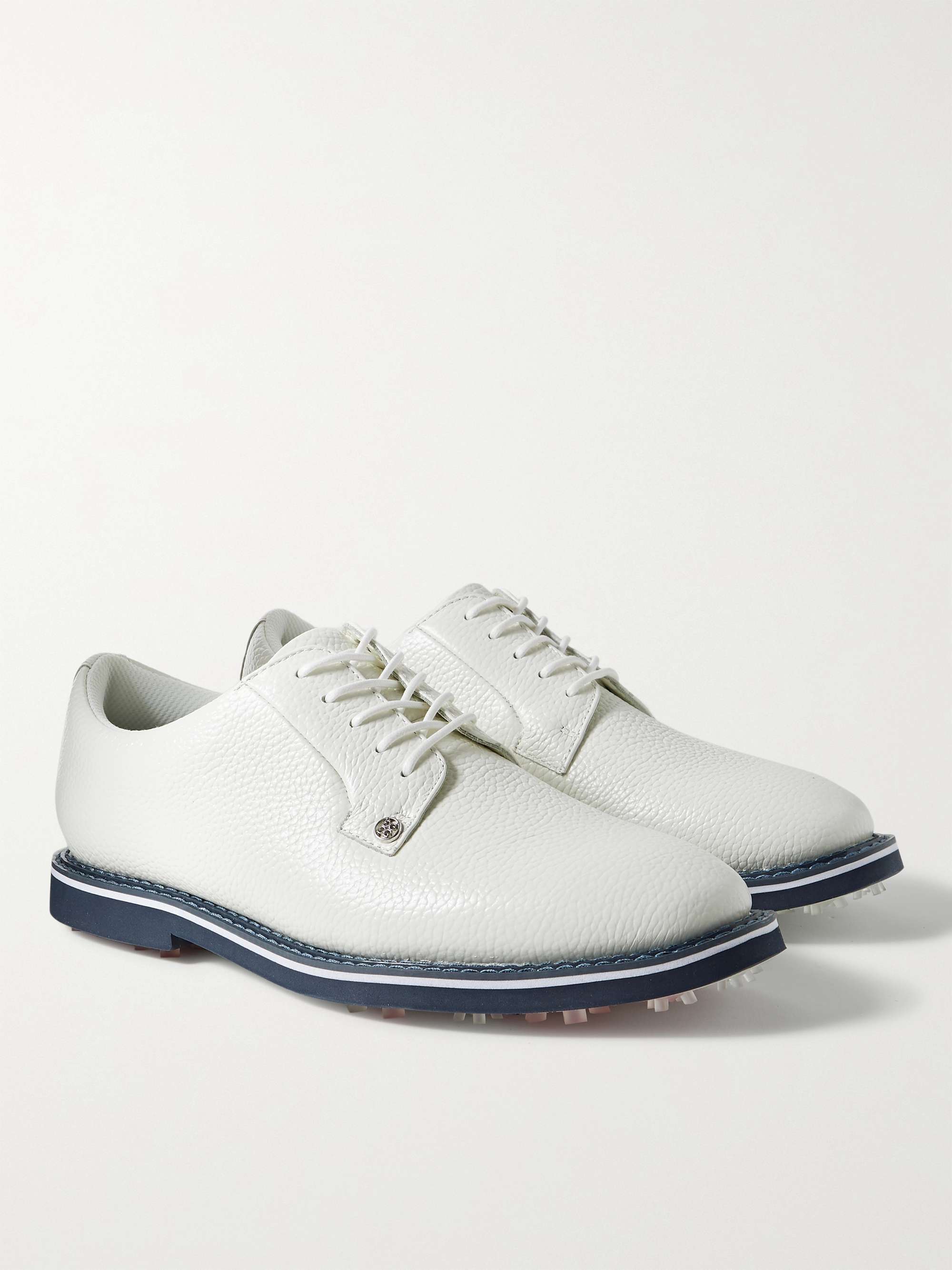 G/FORE Gallivanter Pebble-Grain Leather Golf Shoes