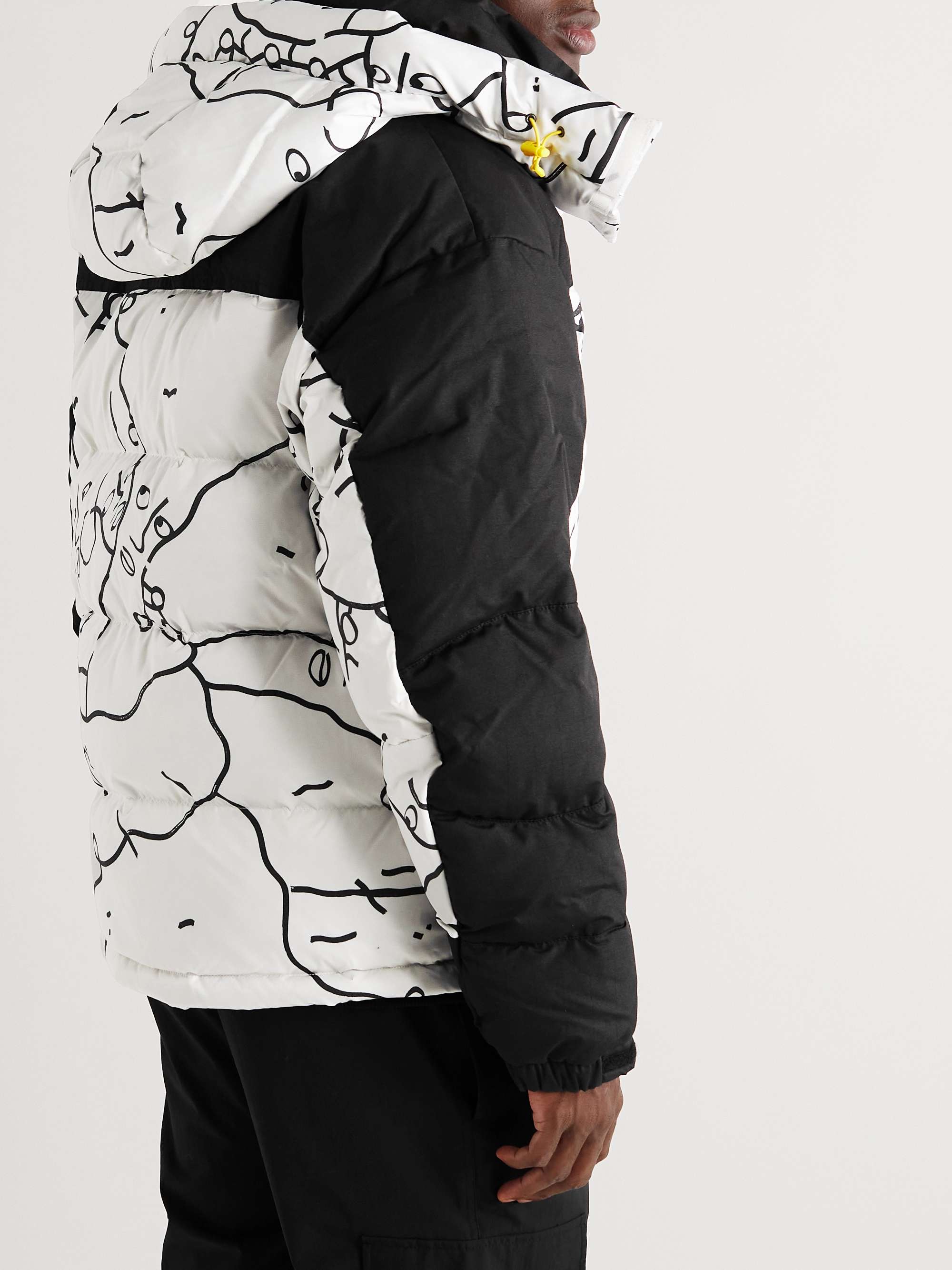 THE NORTH FACE + Shantell Martin BB Himalayan Printed Ripstop Hooded Down Jacket
