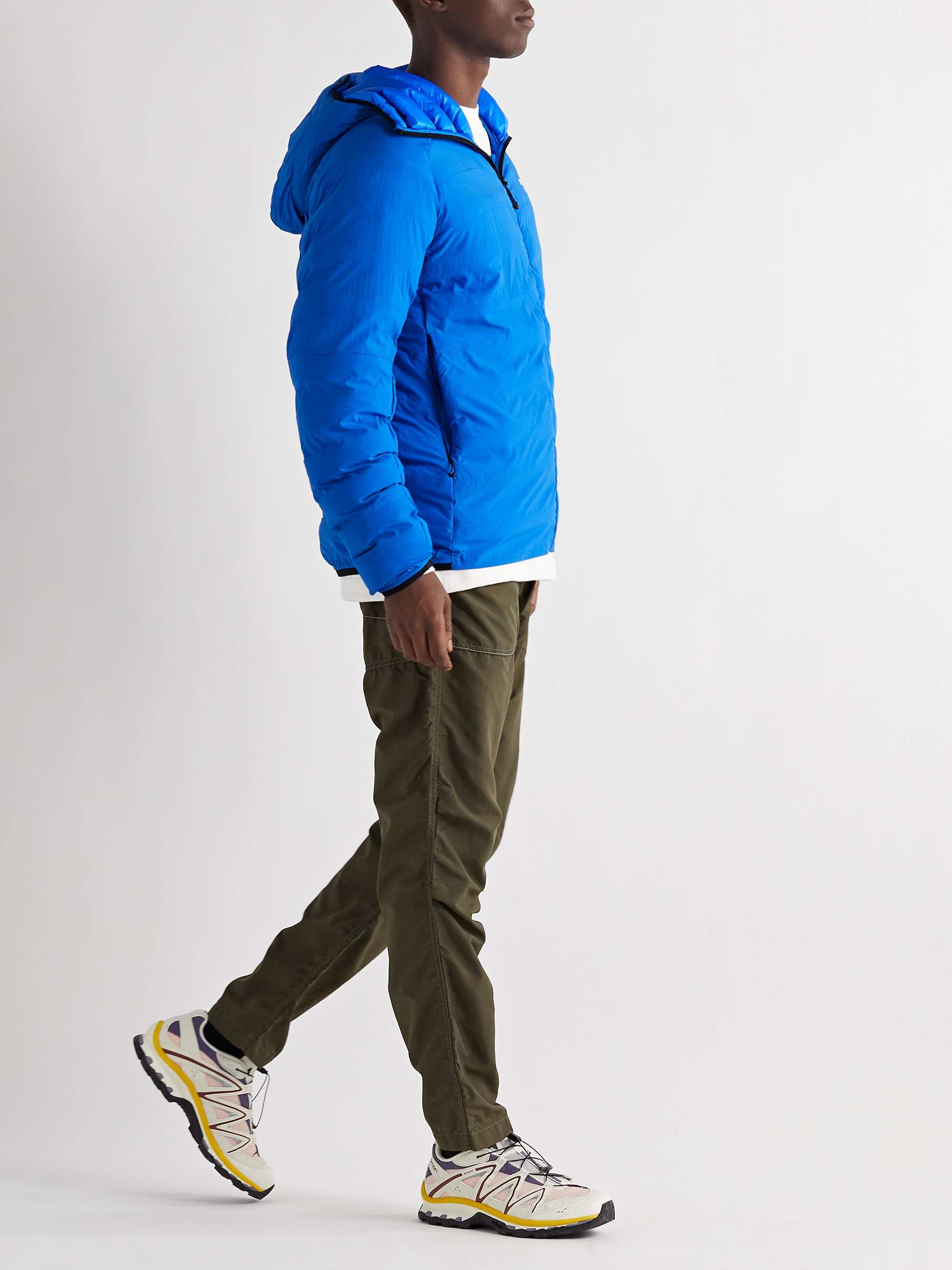 THE NORTH FACE Summit L3 50/50 Quilted Nylon-Ripstop Hooded Down Jacket ...