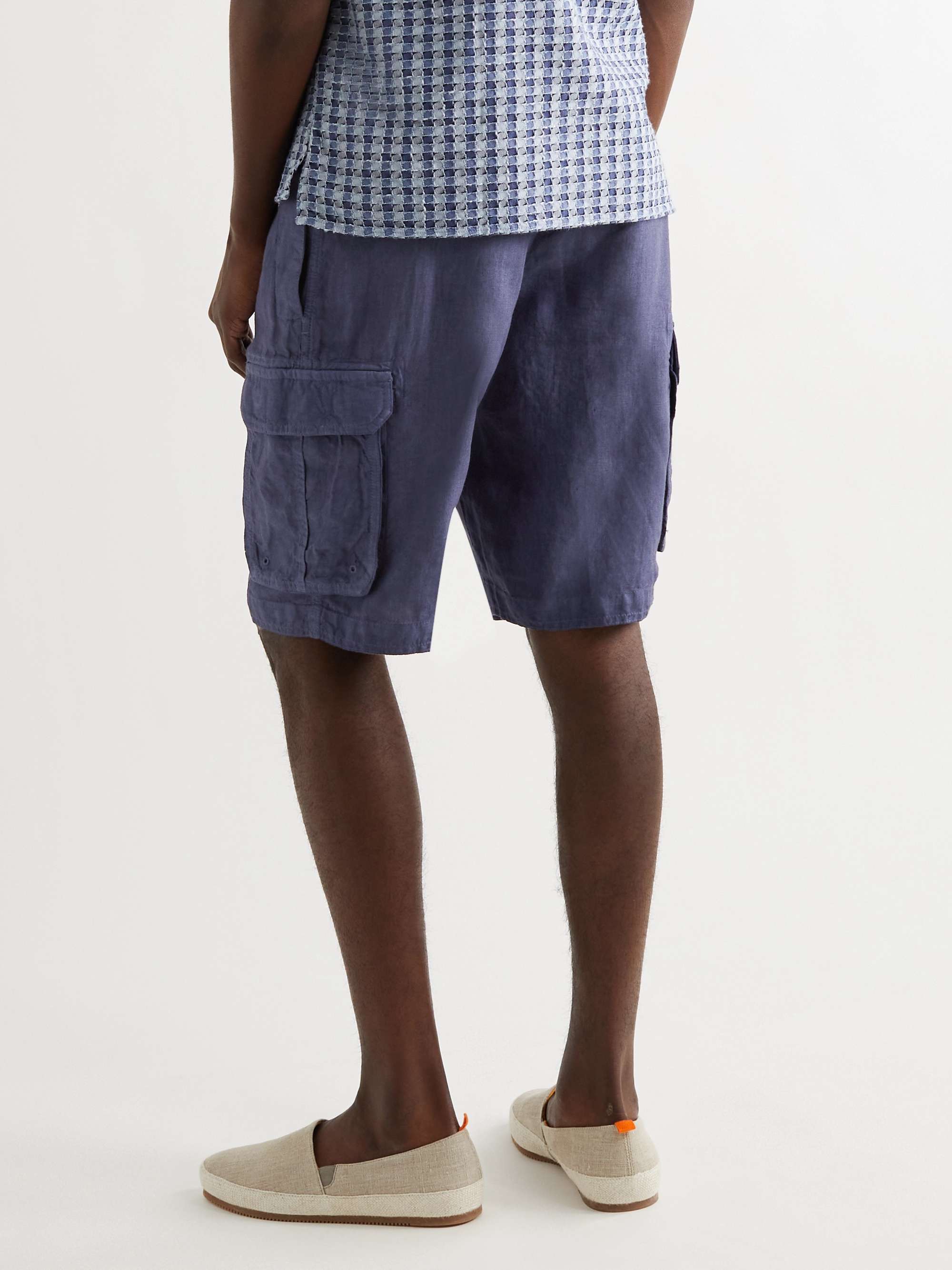 120% LINO Linen Cargo Shorts