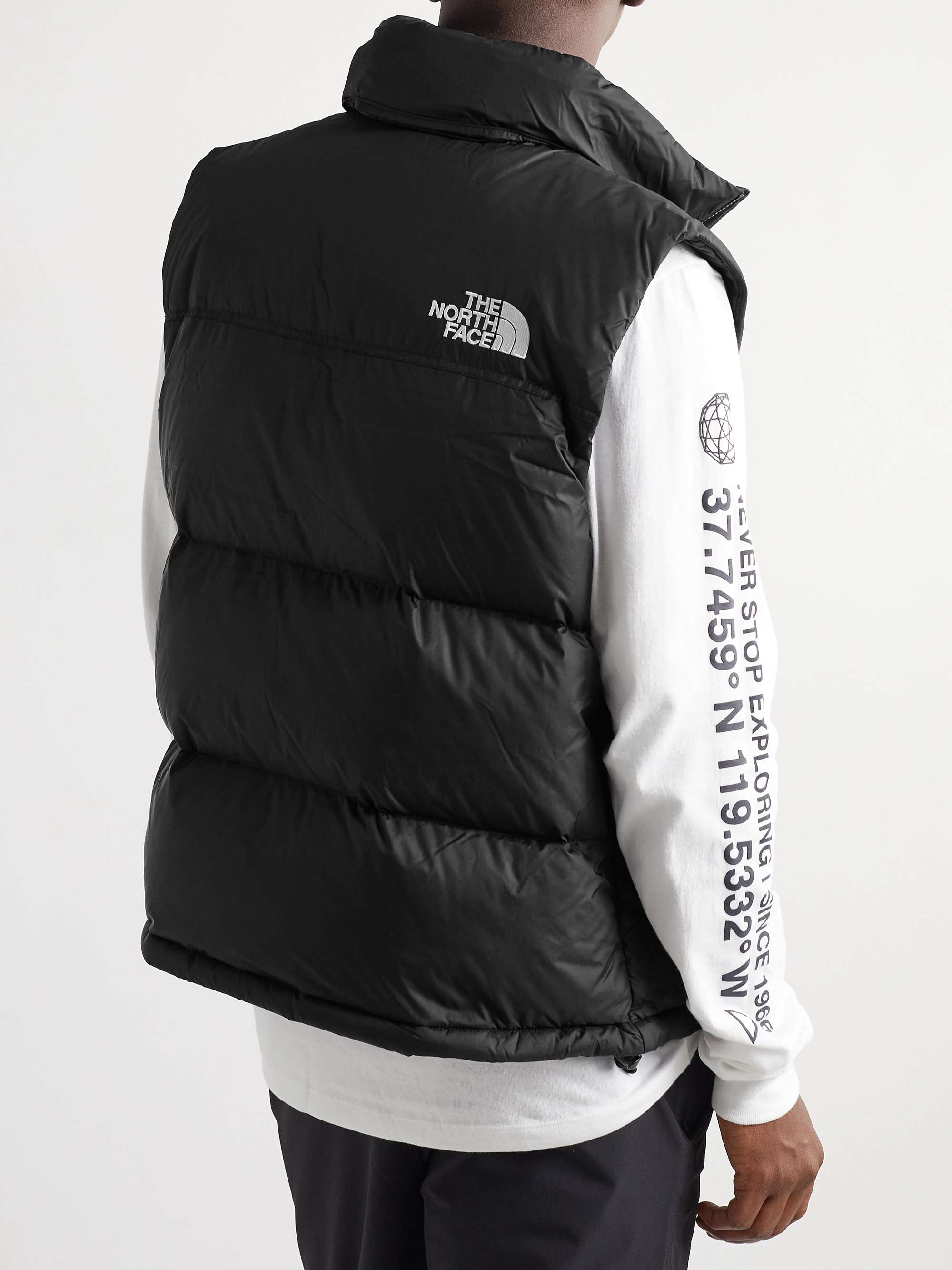 THE NORTH FACE 1996 Retro Nuptse Slim-Fit Shell Down Gilet