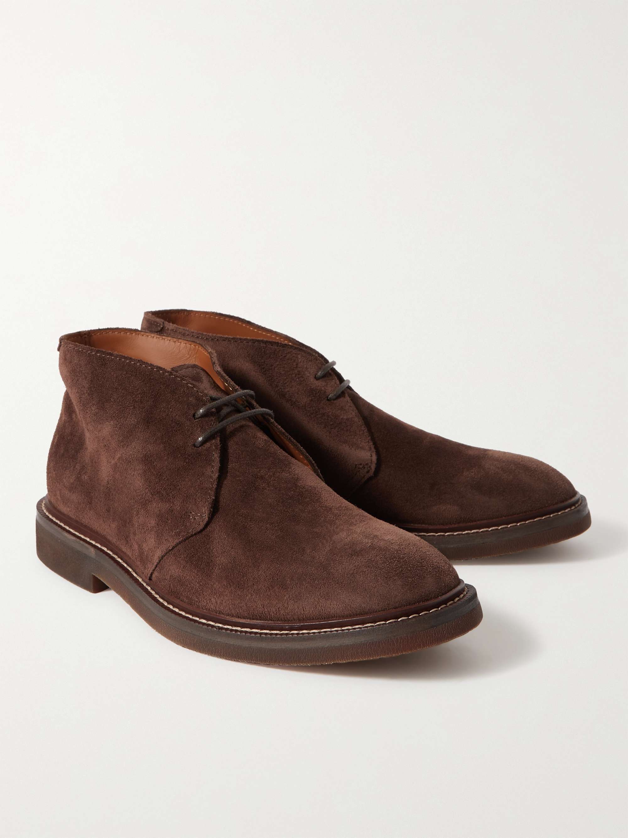 BRUNELLO CUCINELLI Suede Chukka Boots