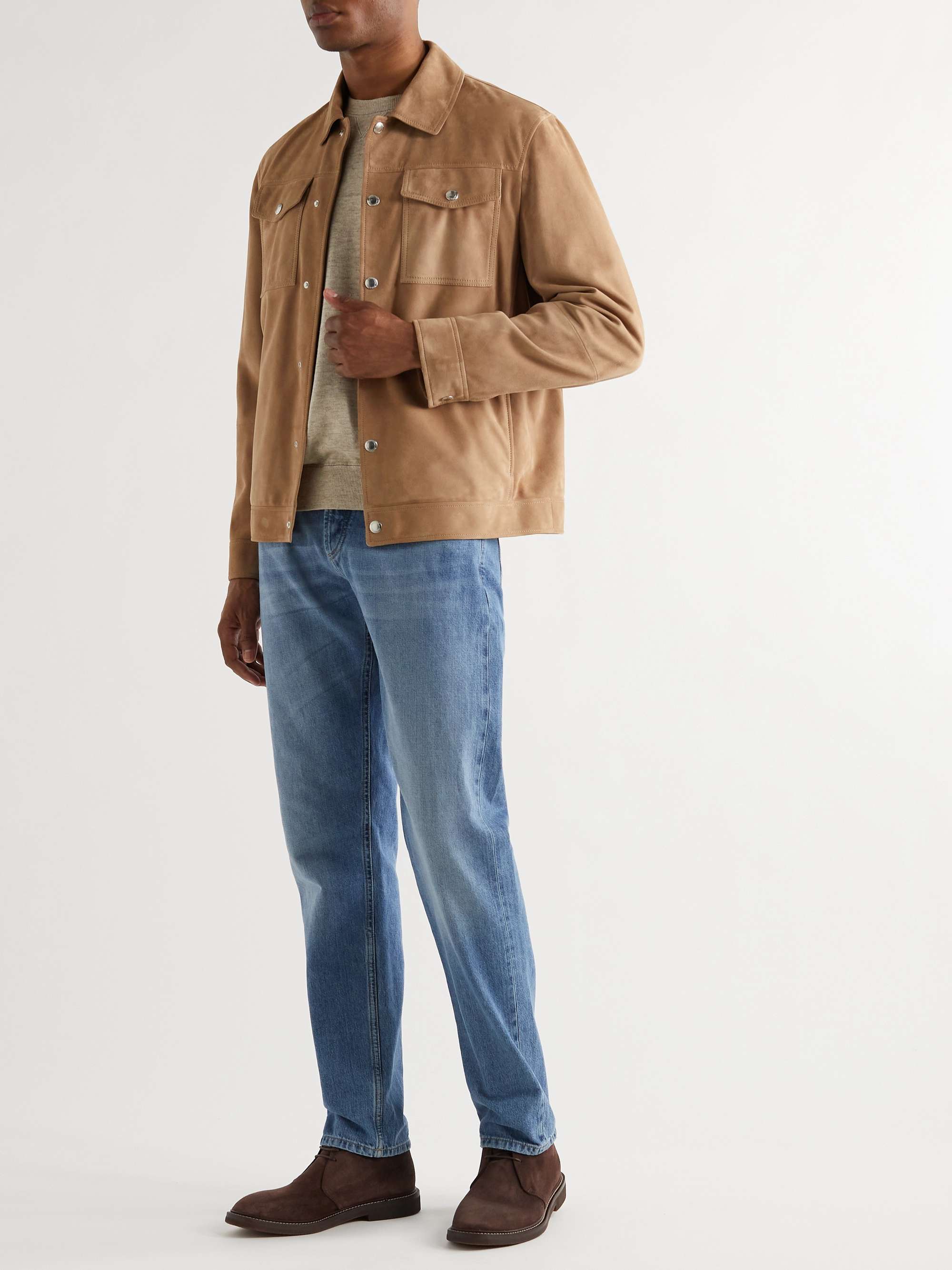 BRUNELLO CUCINELLI Suede Chukka Boots