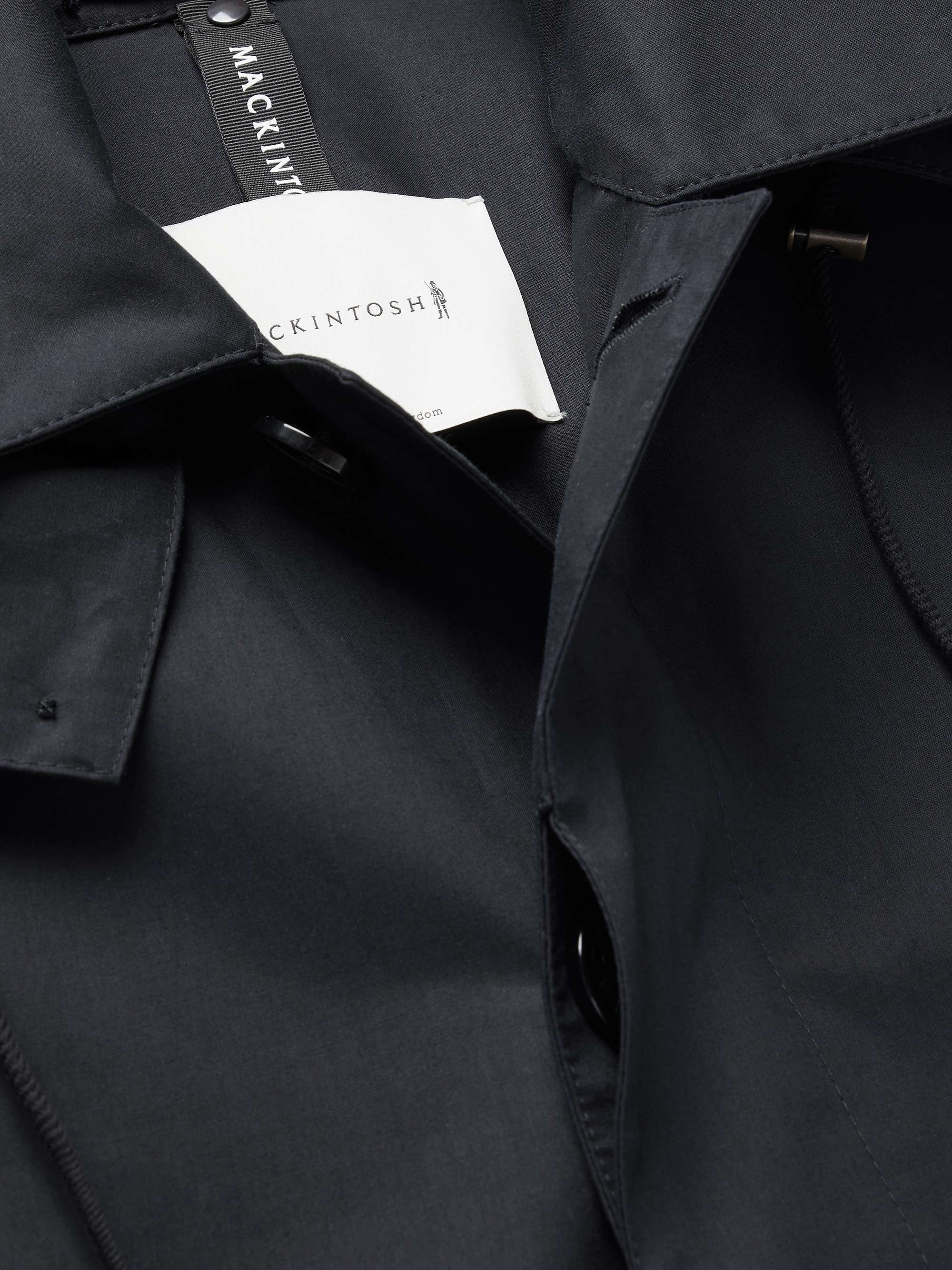 MACKINTOSH Cambridge Bonded Cotton Hooded Trench Coat