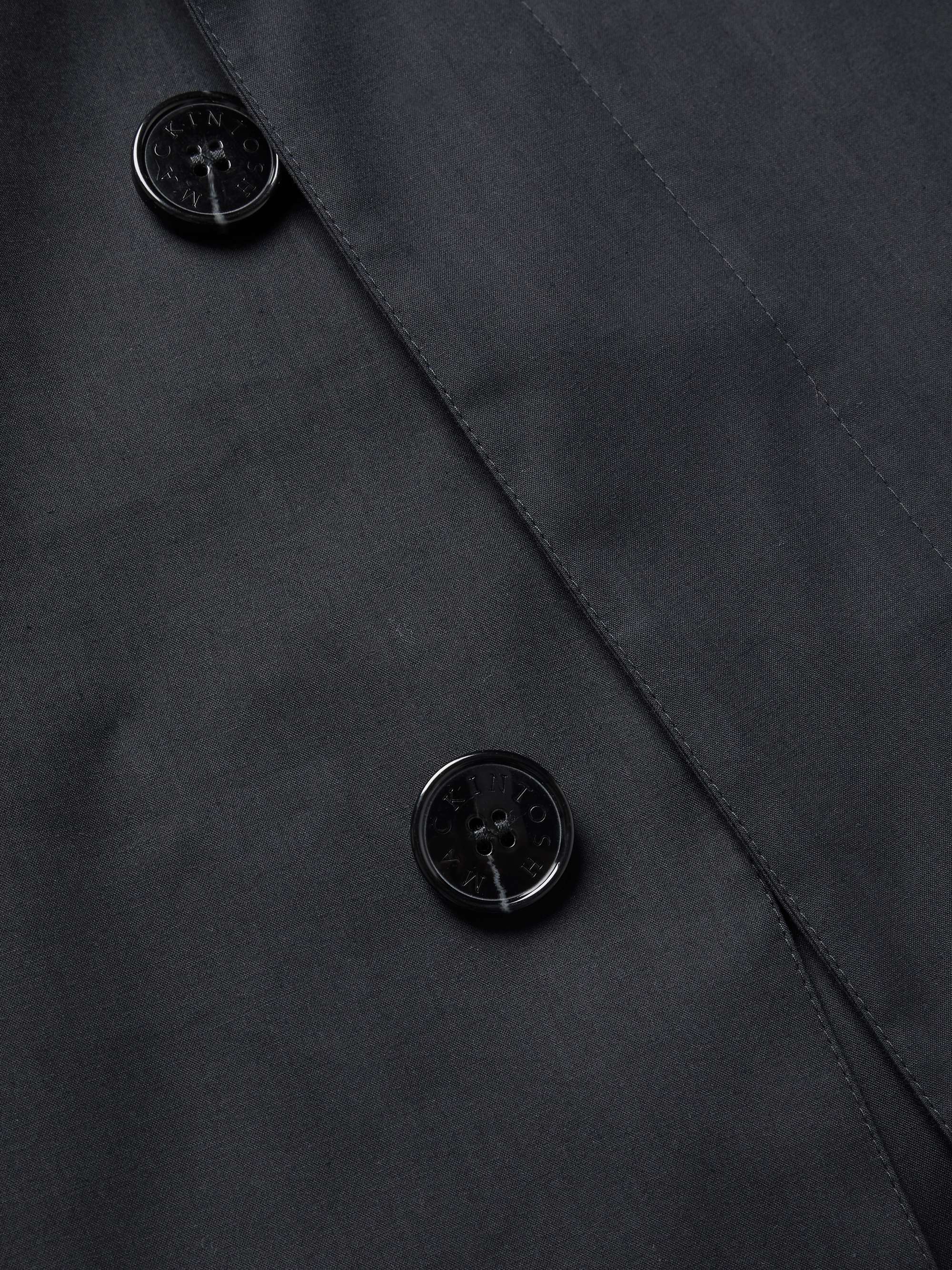 MACKINTOSH Cambridge Bonded Cotton Hooded Trench Coat