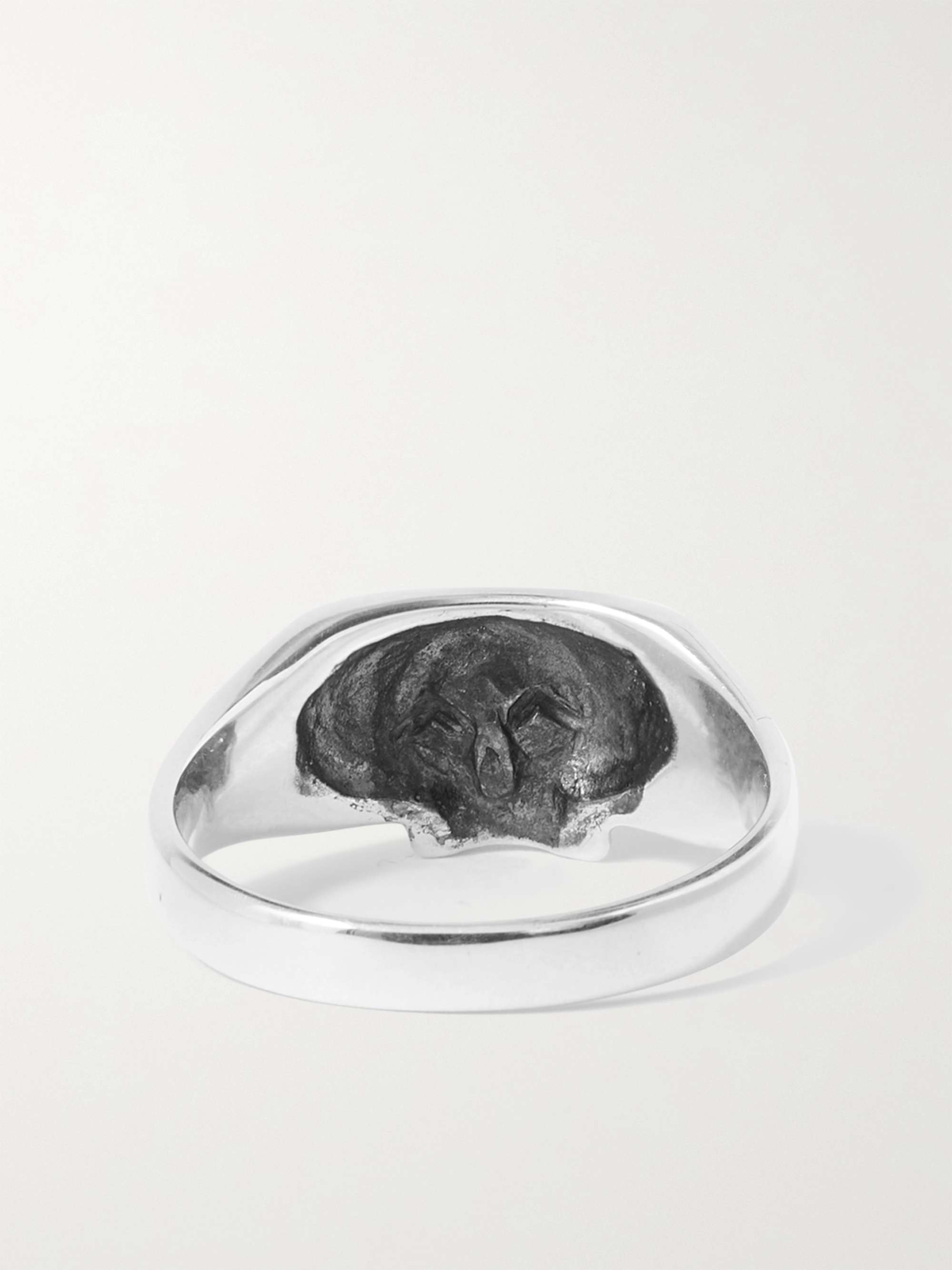 JAM HOMEMADE Smile Skull Sterling Silver Ring