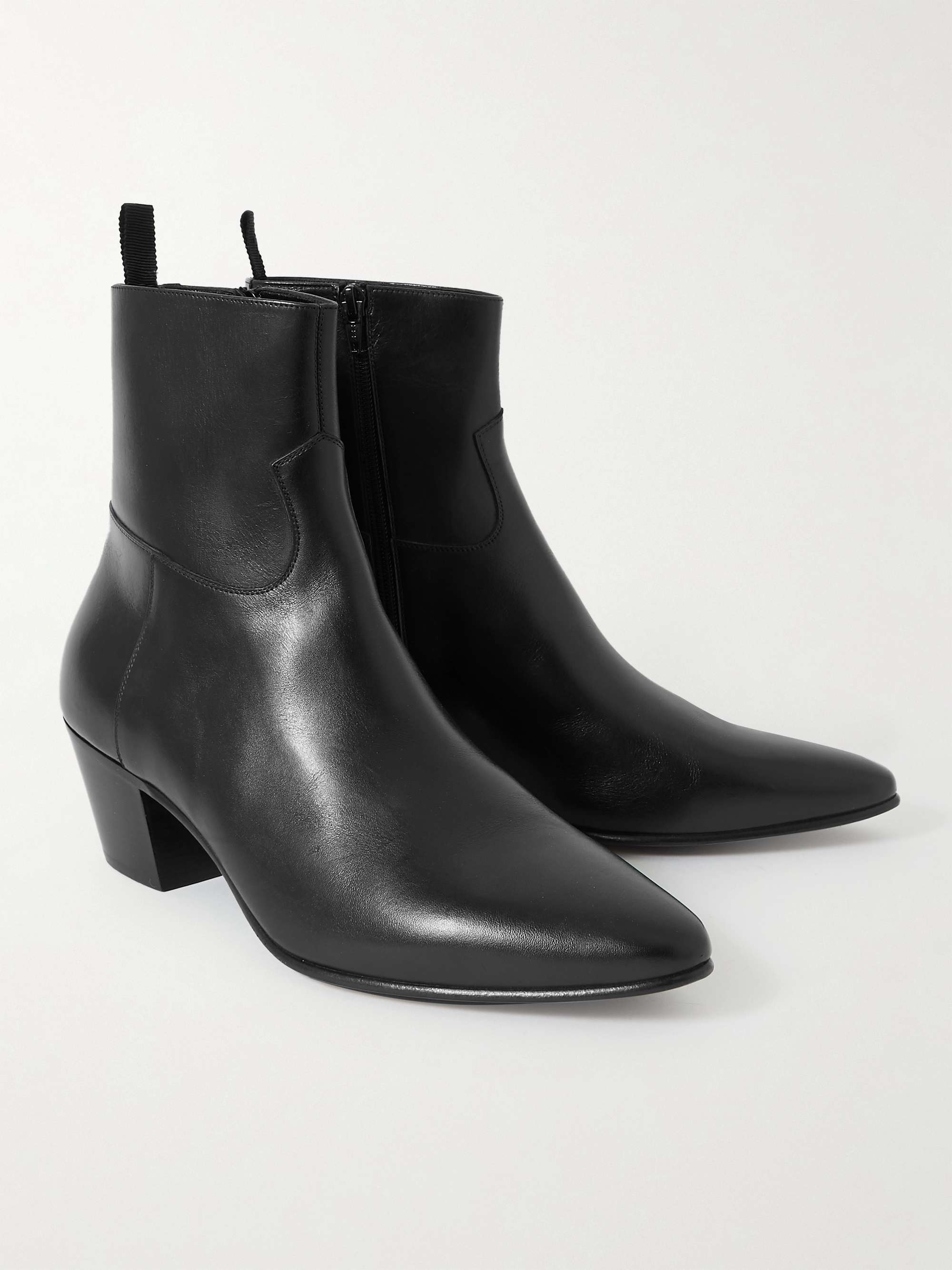 CELINE HOMME Jacno Leather Boots