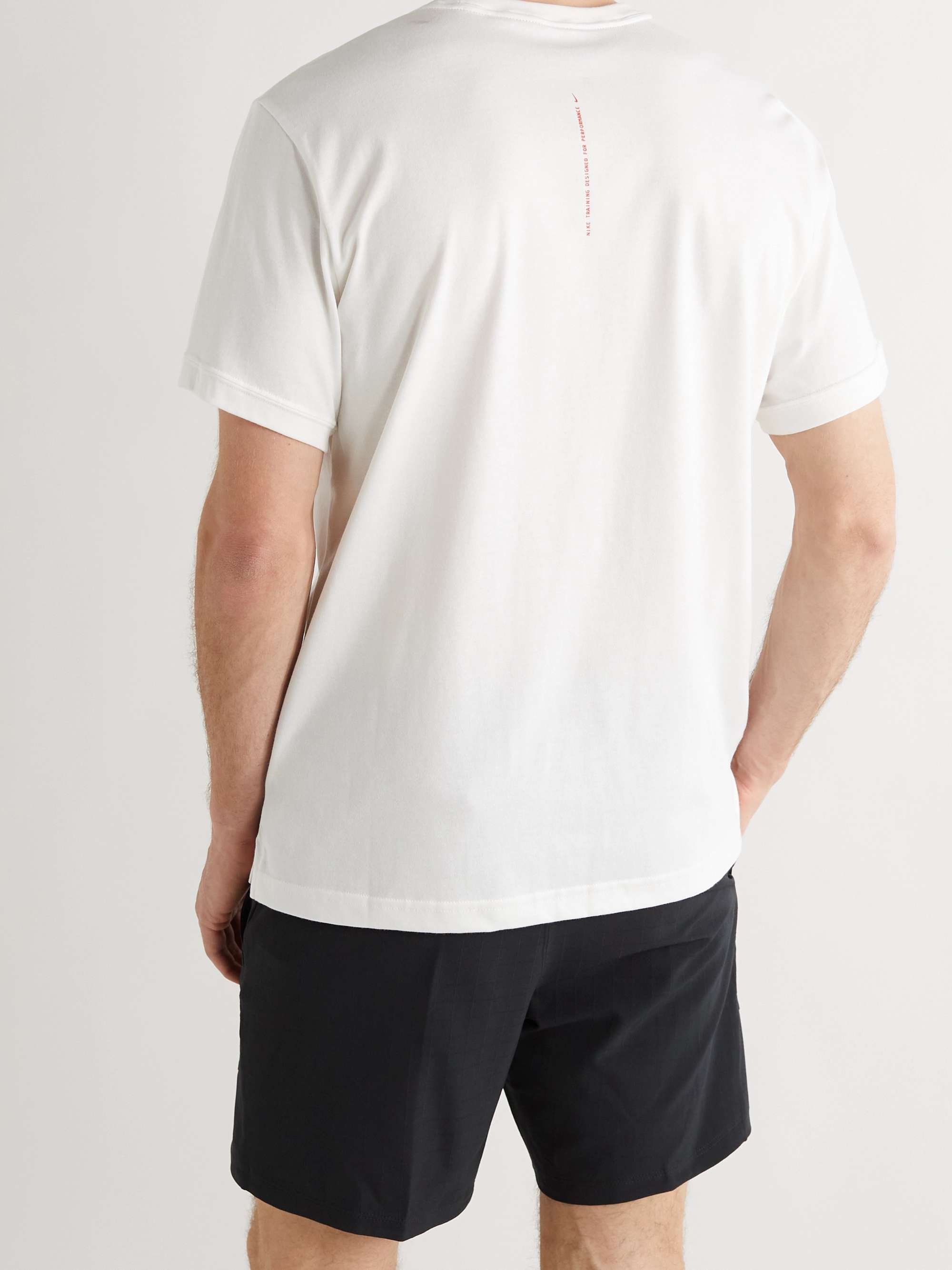 NIKE TRAINING Logo-Print Dri-FIT T-Shirt