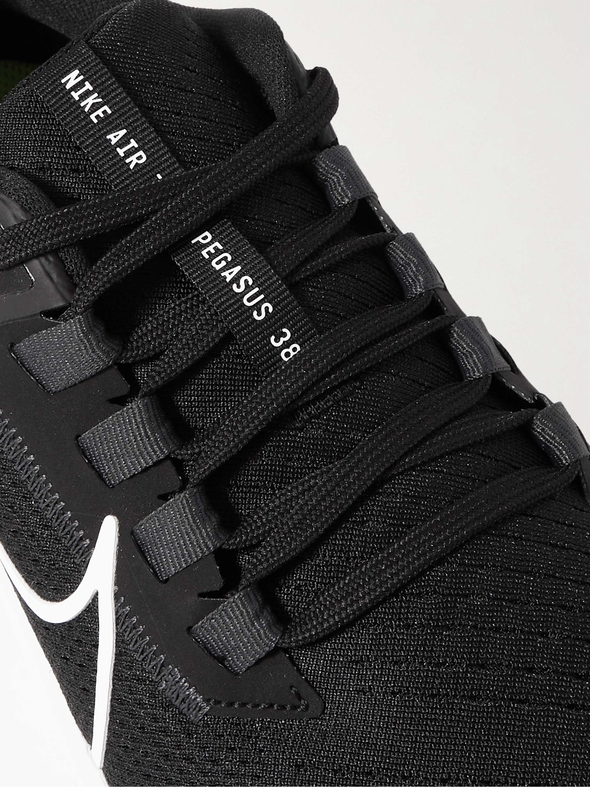 NIKE RUNNING Air Zoom Pegasus 38 Mesh Running Sneakers