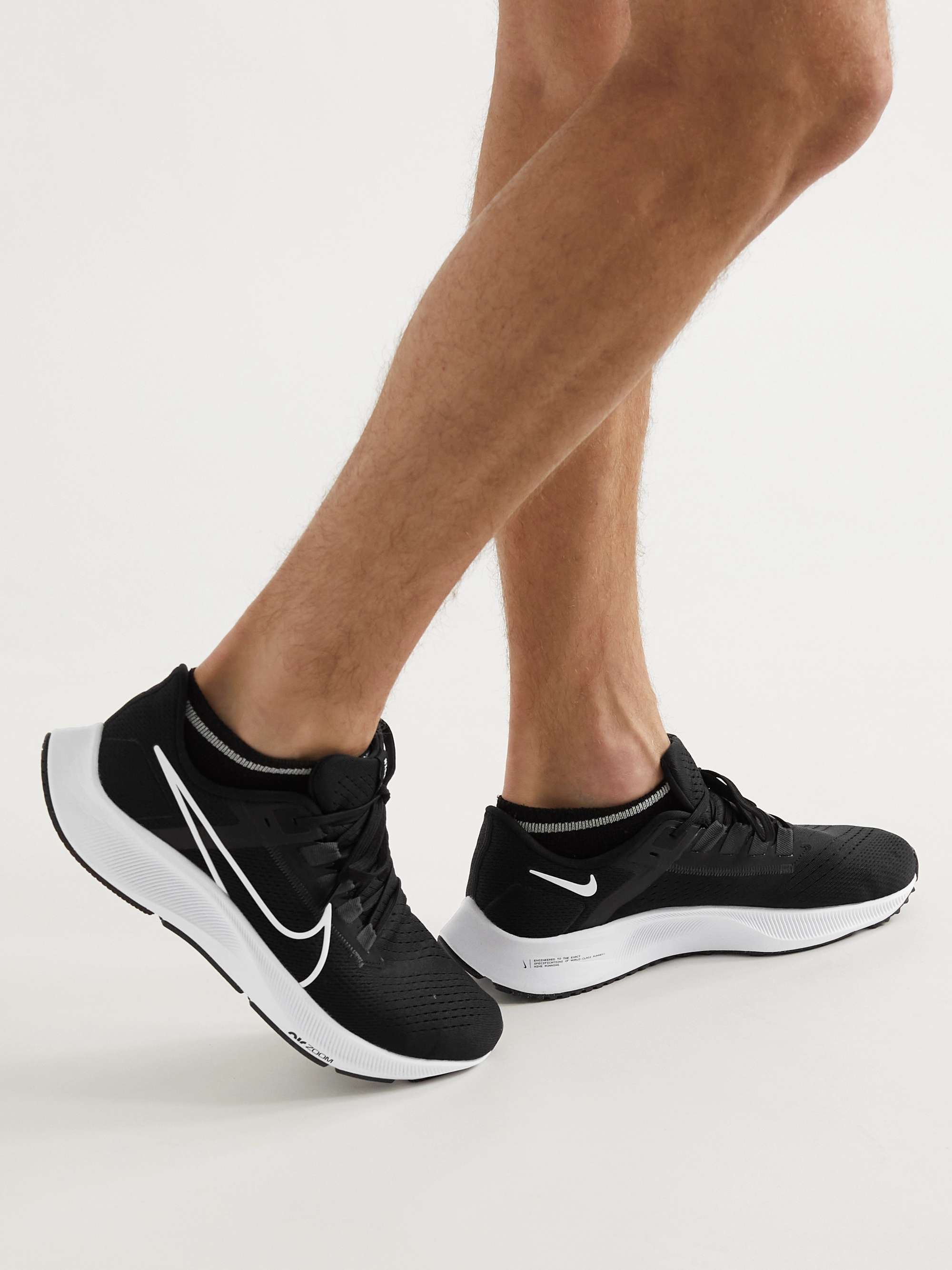 NIKE RUNNING Air Zoom Pegasus 38 Mesh Running Sneakers