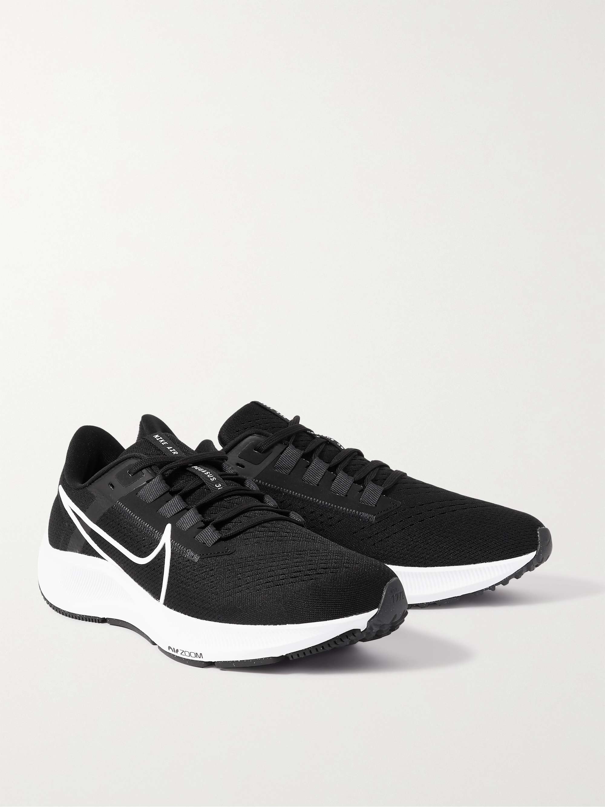 NIKE RUNNING Air Zoom Pegasus 38 Mesh Running Sneakers